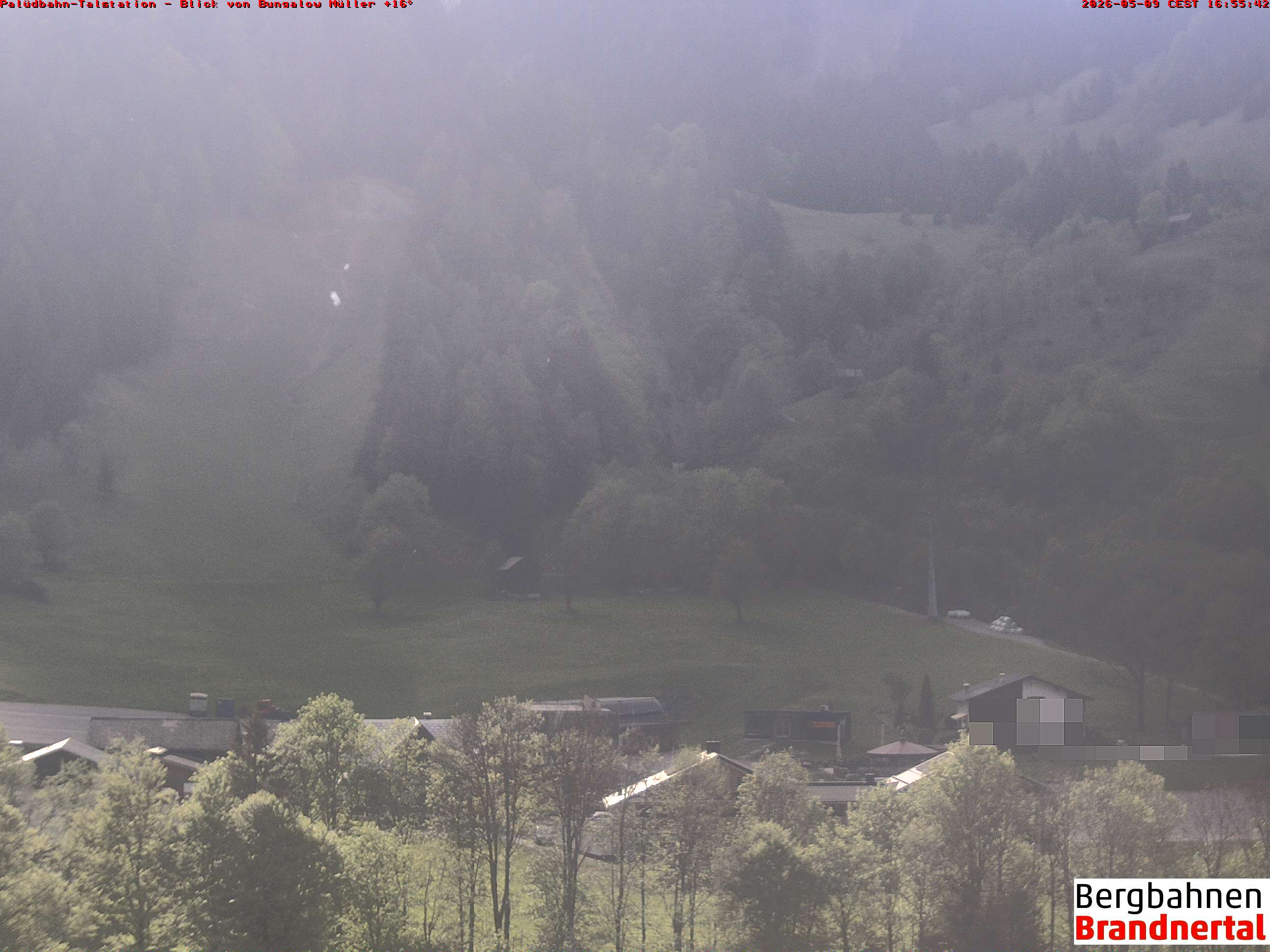 Blick auf Palüdbahn von Bungalow Müller