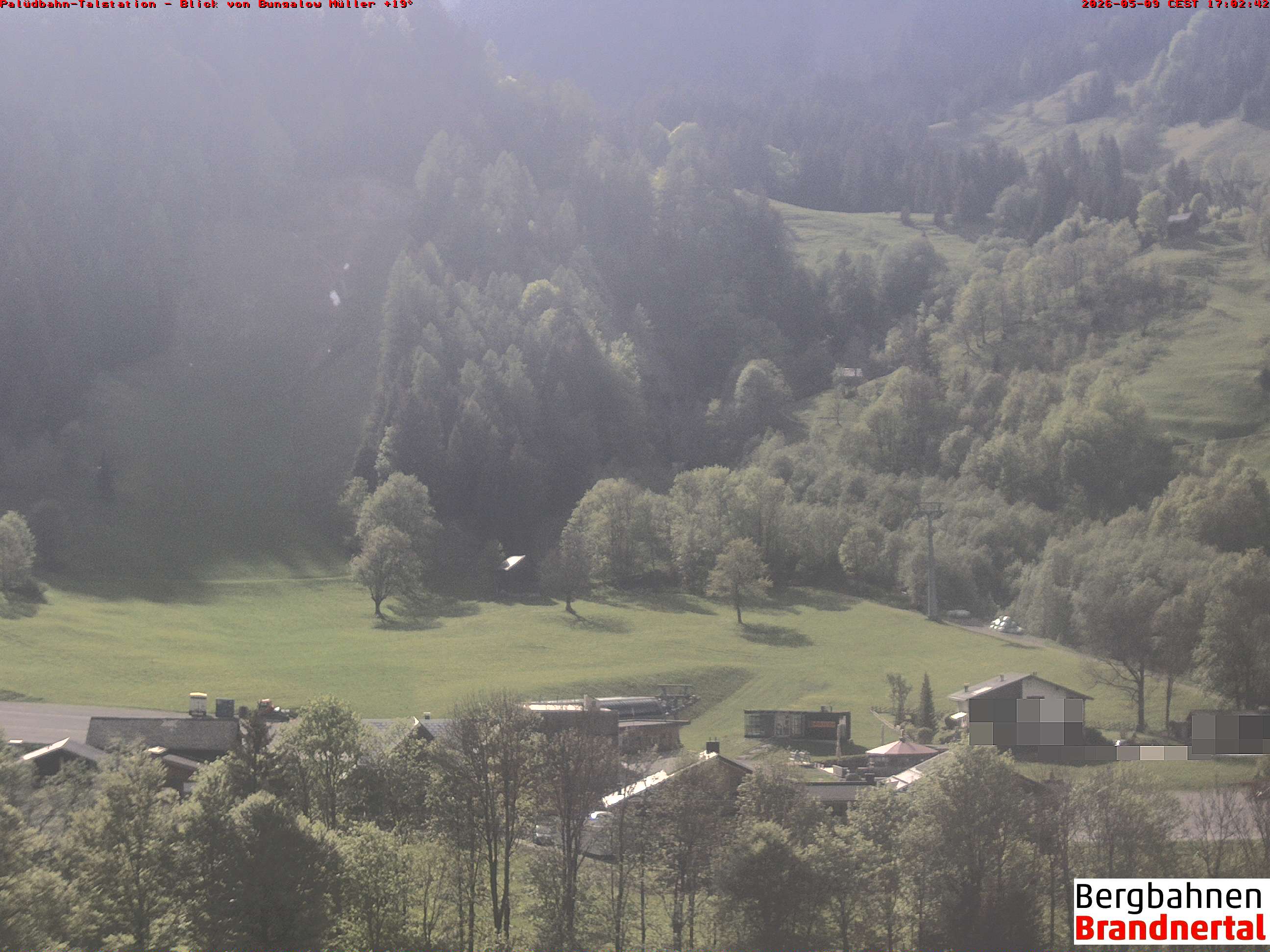 Blick auf Palüdbahn von Bungalow Müller
