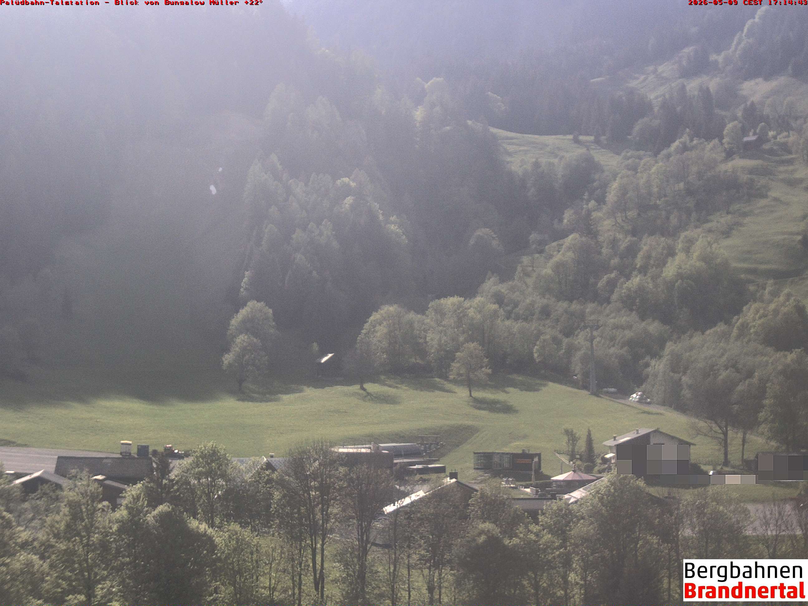 Blick auf Palüdbahn von Bungalow Müller