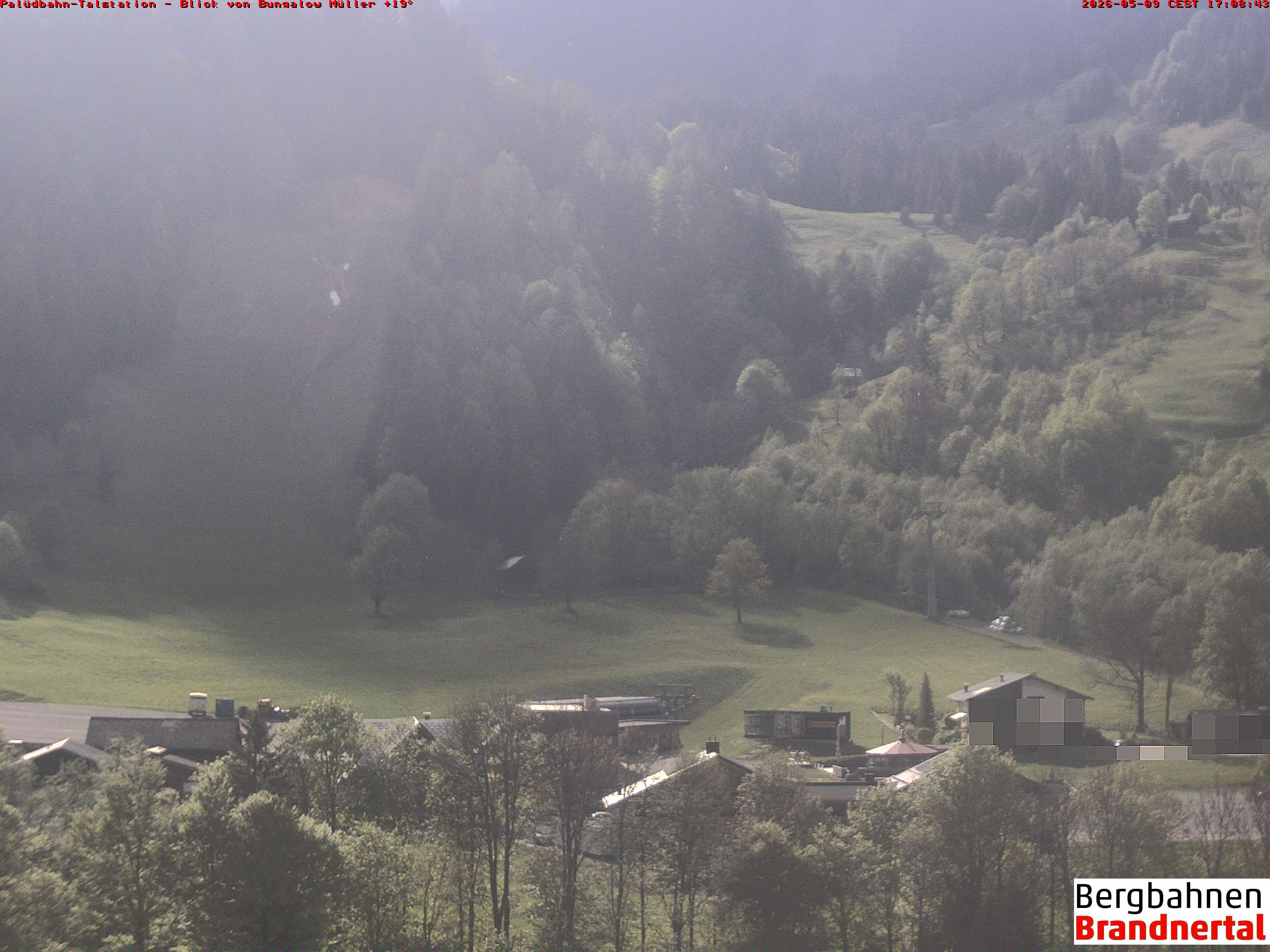 Blick auf Palüdbahn von Bungalow Müller