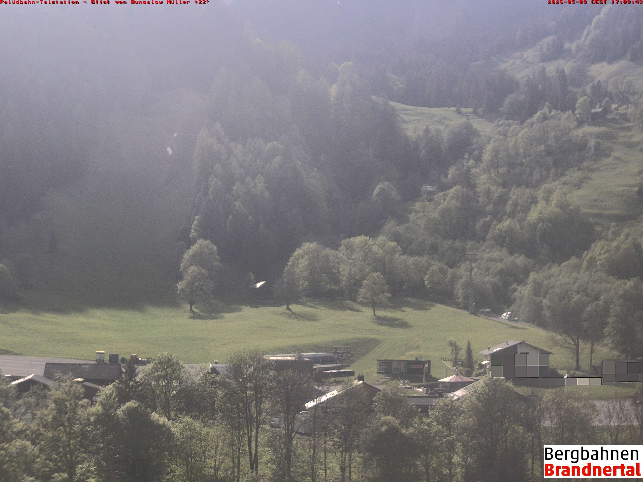 Blick auf Palüdbahn von Bungalow Müller