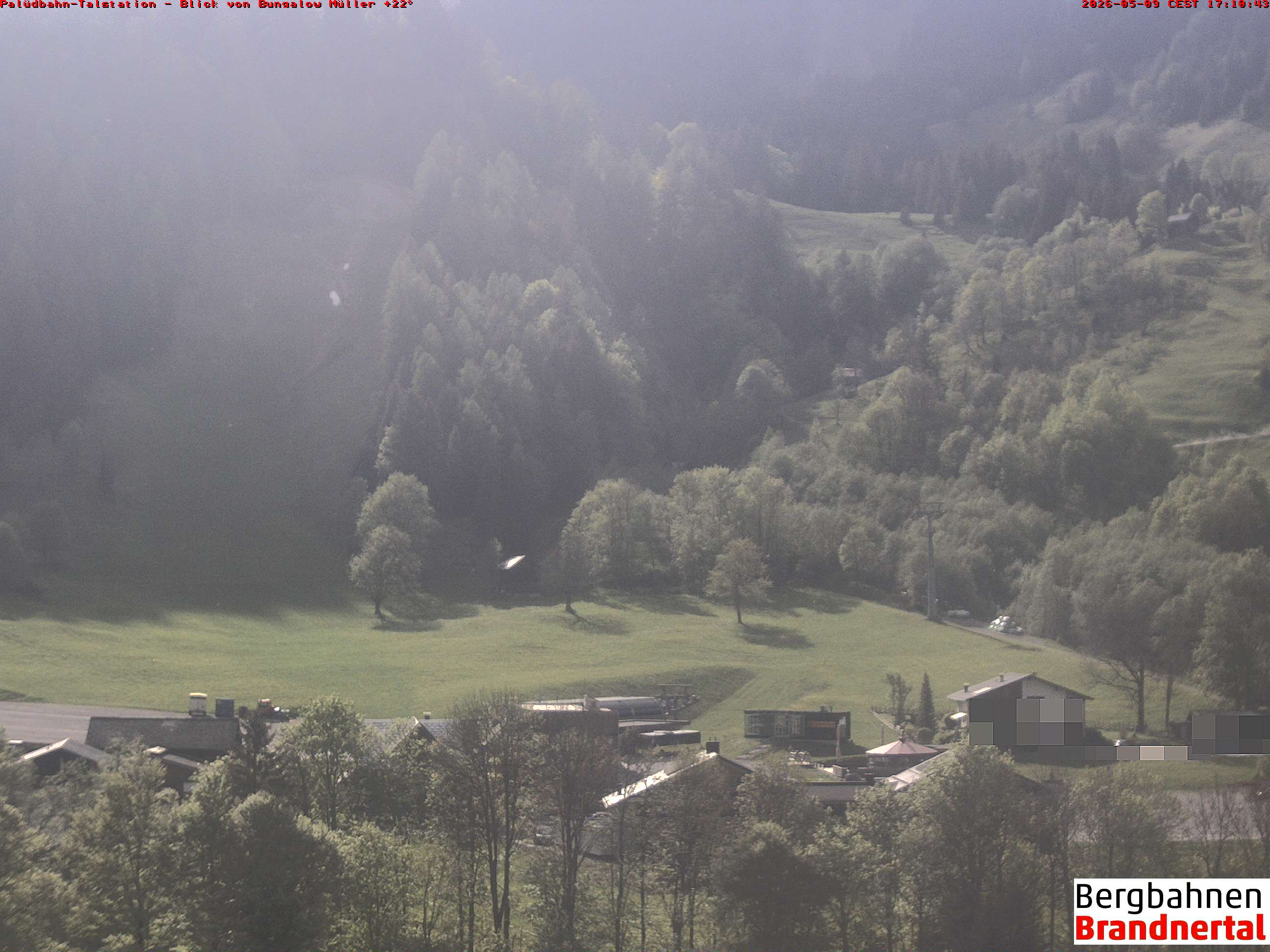 Blick auf Palüdbahn von Bungalow Müller