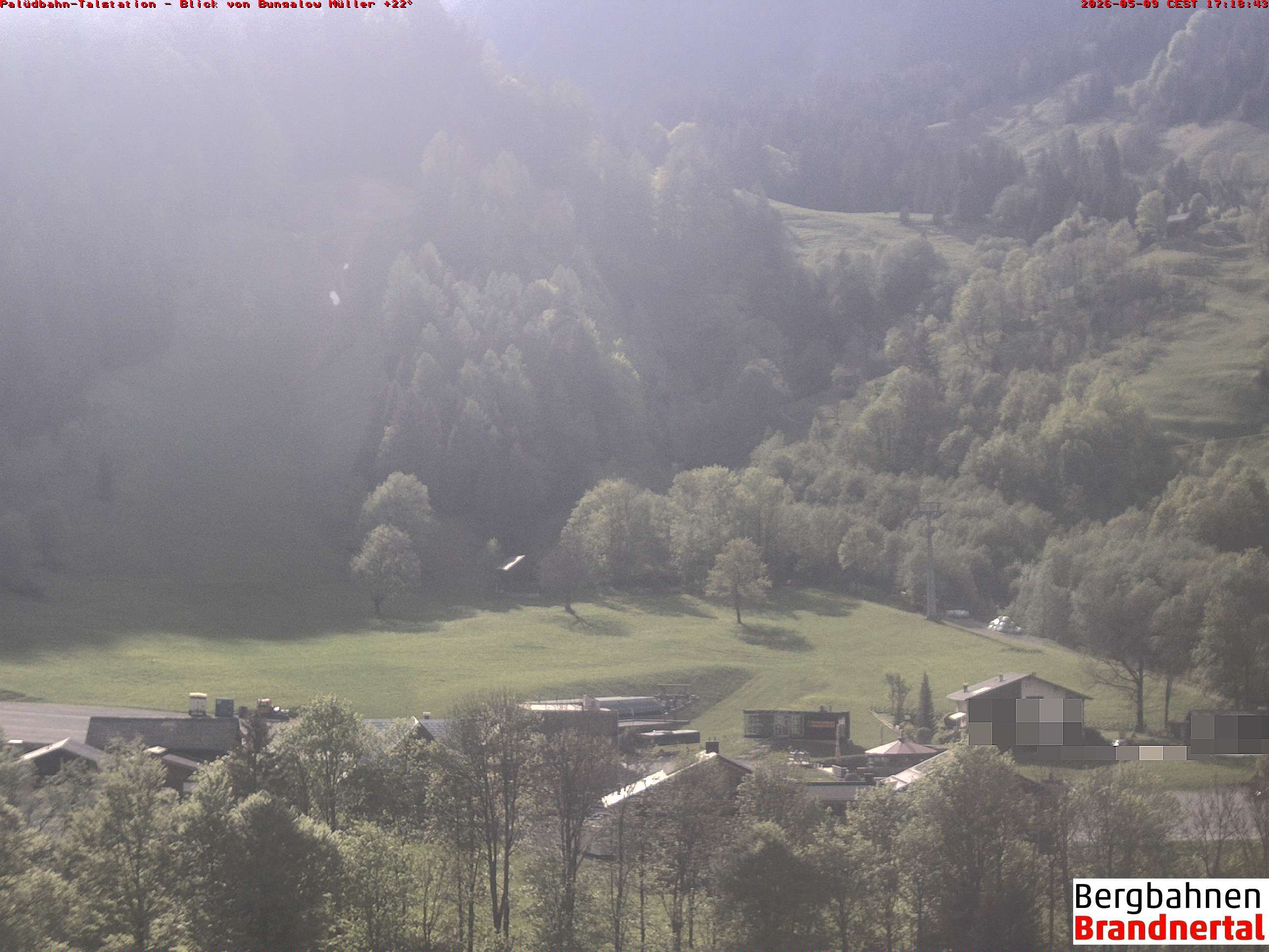 Blick auf Palüdbahn von Bungalow Müller
