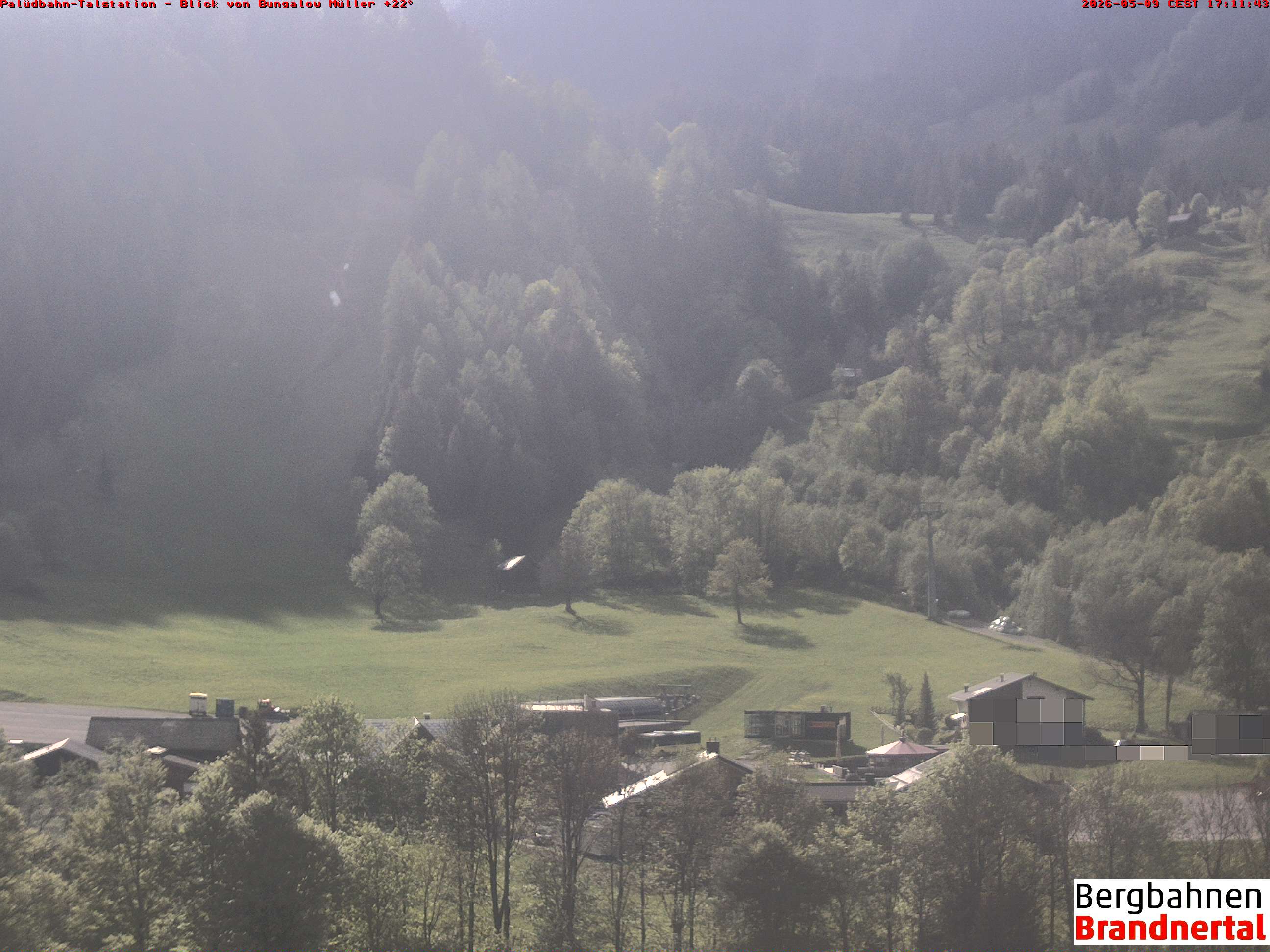 Blick auf Palüdbahn von Bungalow Müller