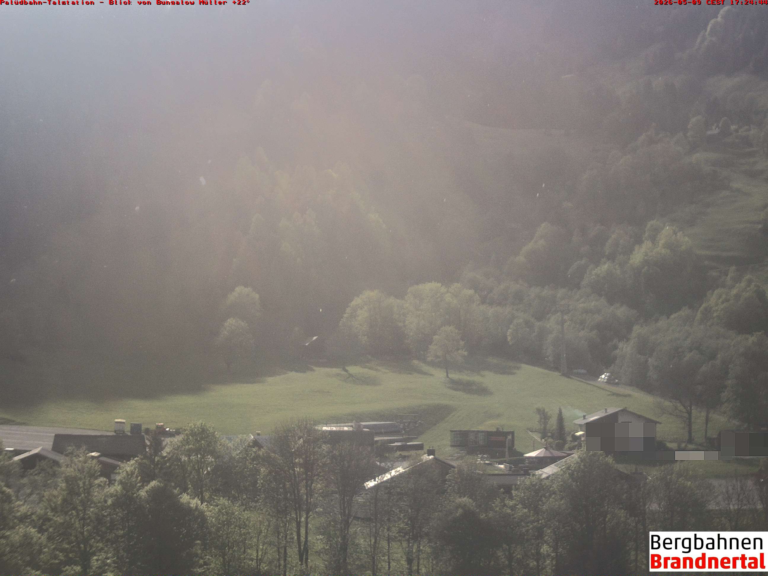Blick auf Palüdbahn von Bungalow Müller