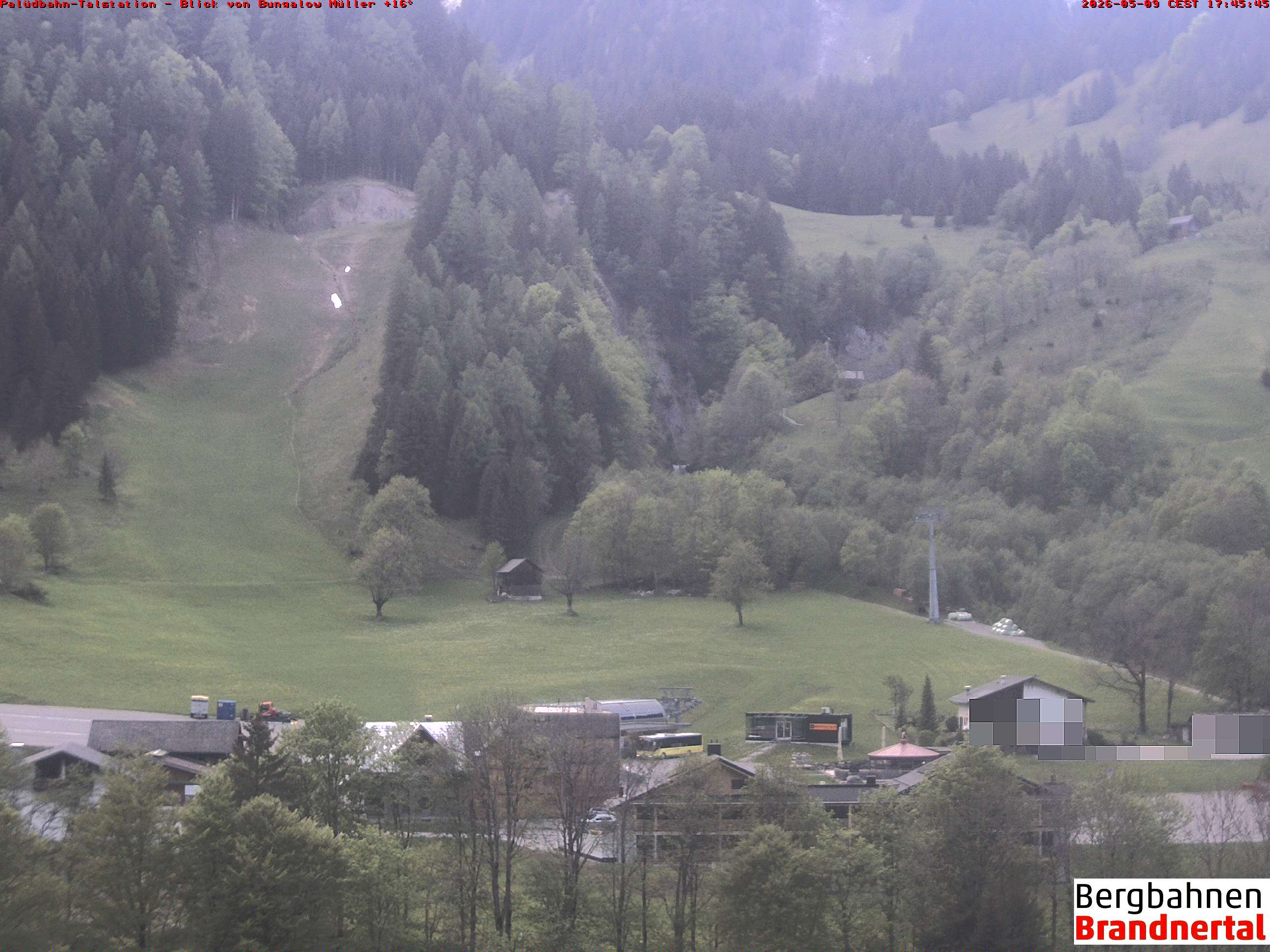 Blick auf Palüdbahn von Bungalow Müller