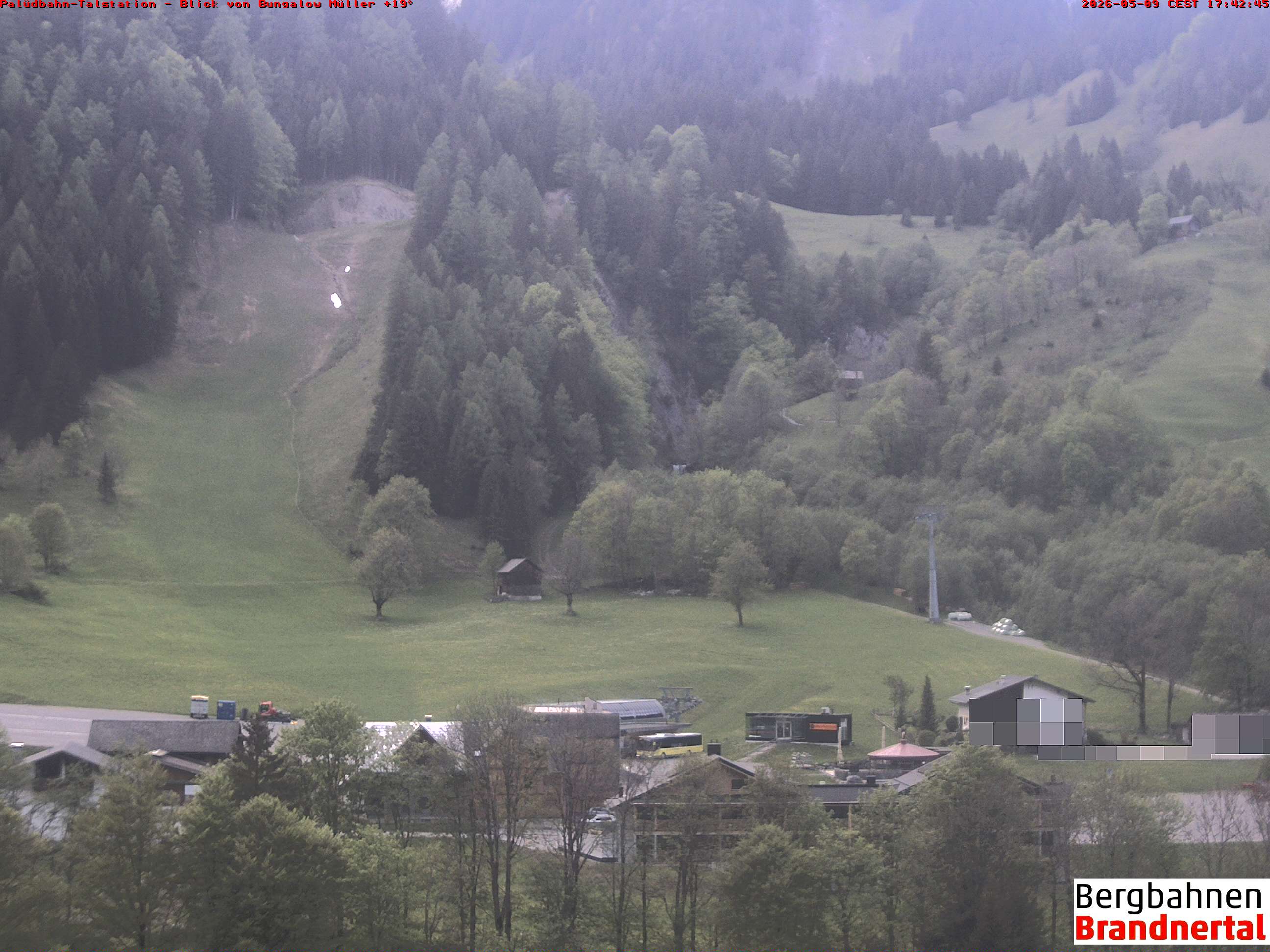 Blick auf Palüdbahn von Bungalow Müller