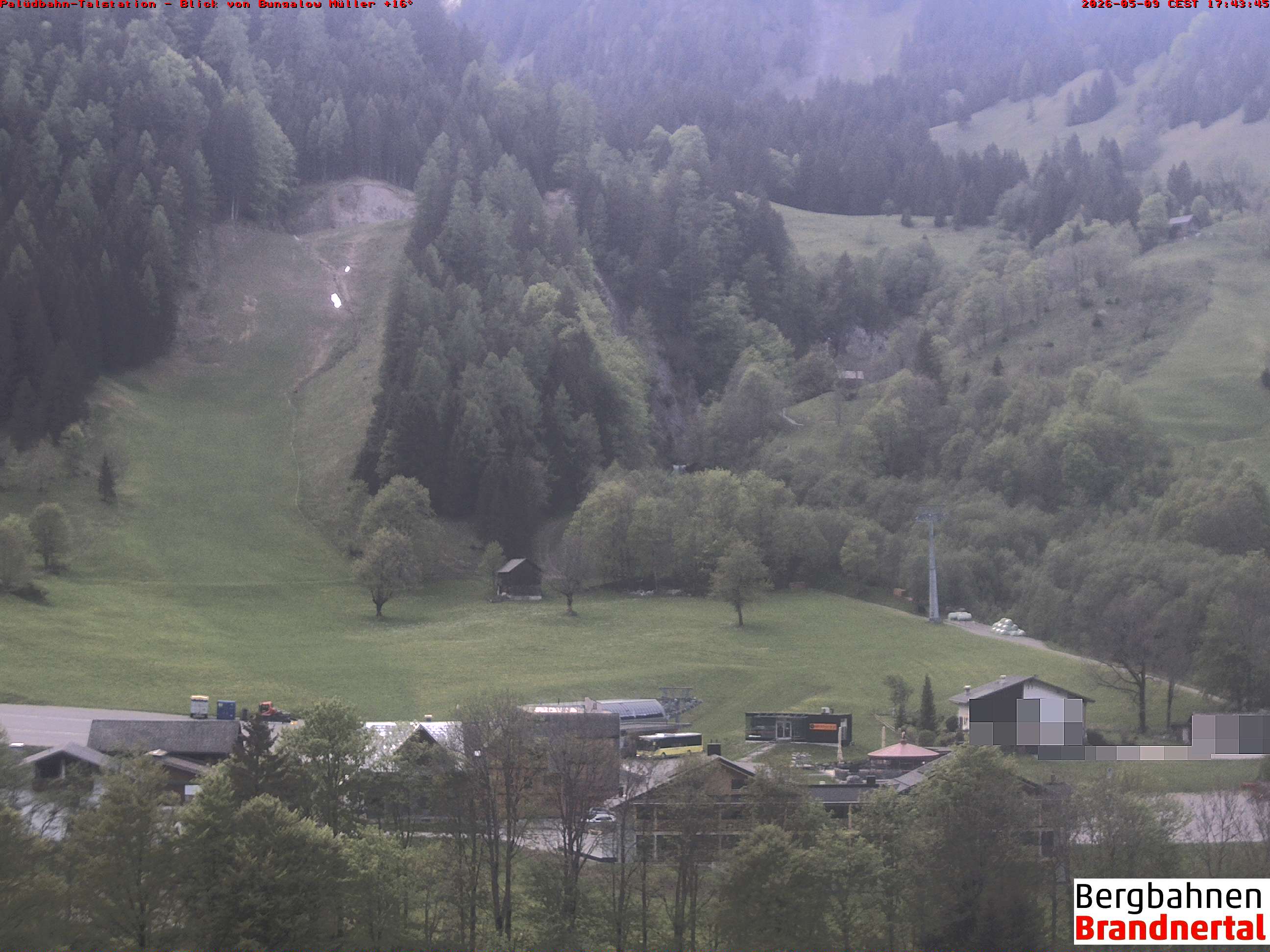 Blick auf Palüdbahn von Bungalow Müller
