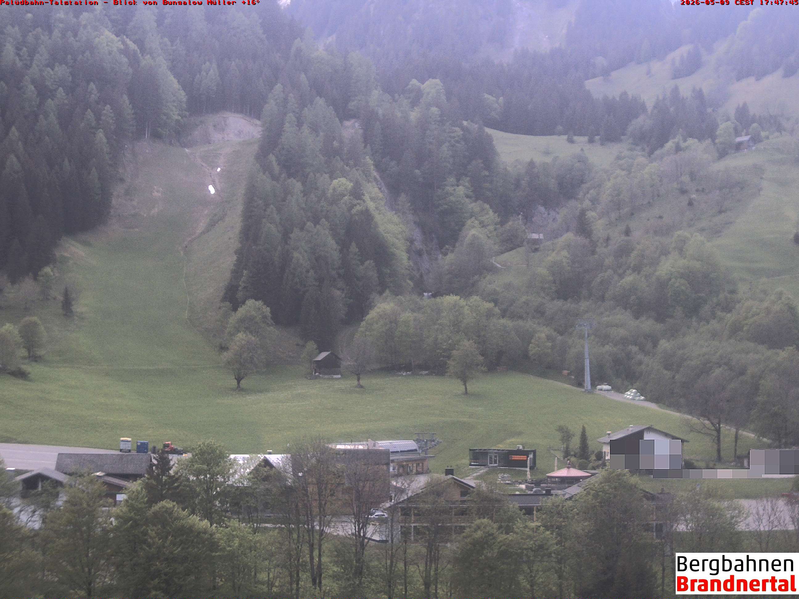 Blick auf Palüdbahn von Bungalow Müller