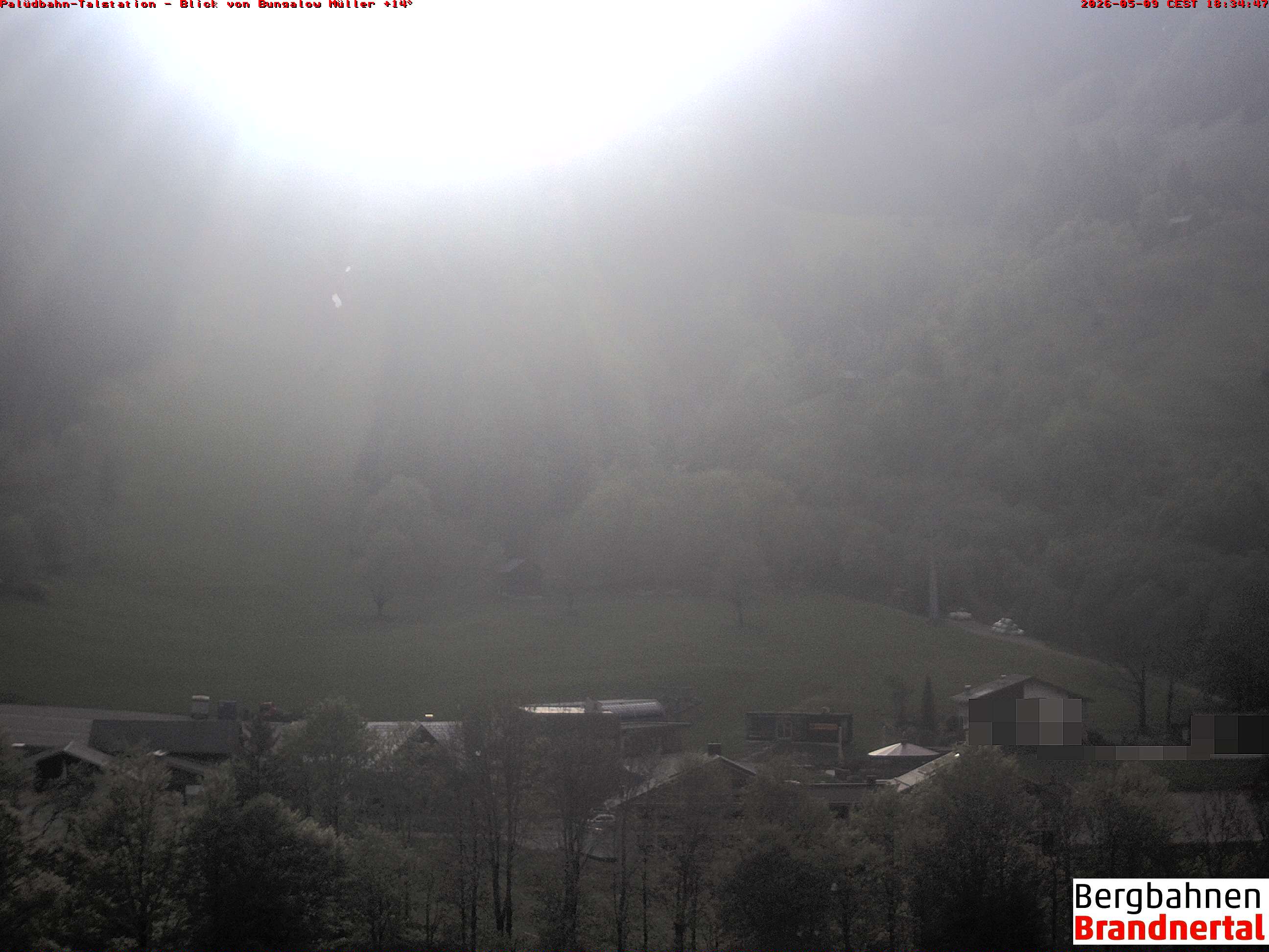 Blick auf Palüdbahn von Bungalow Müller