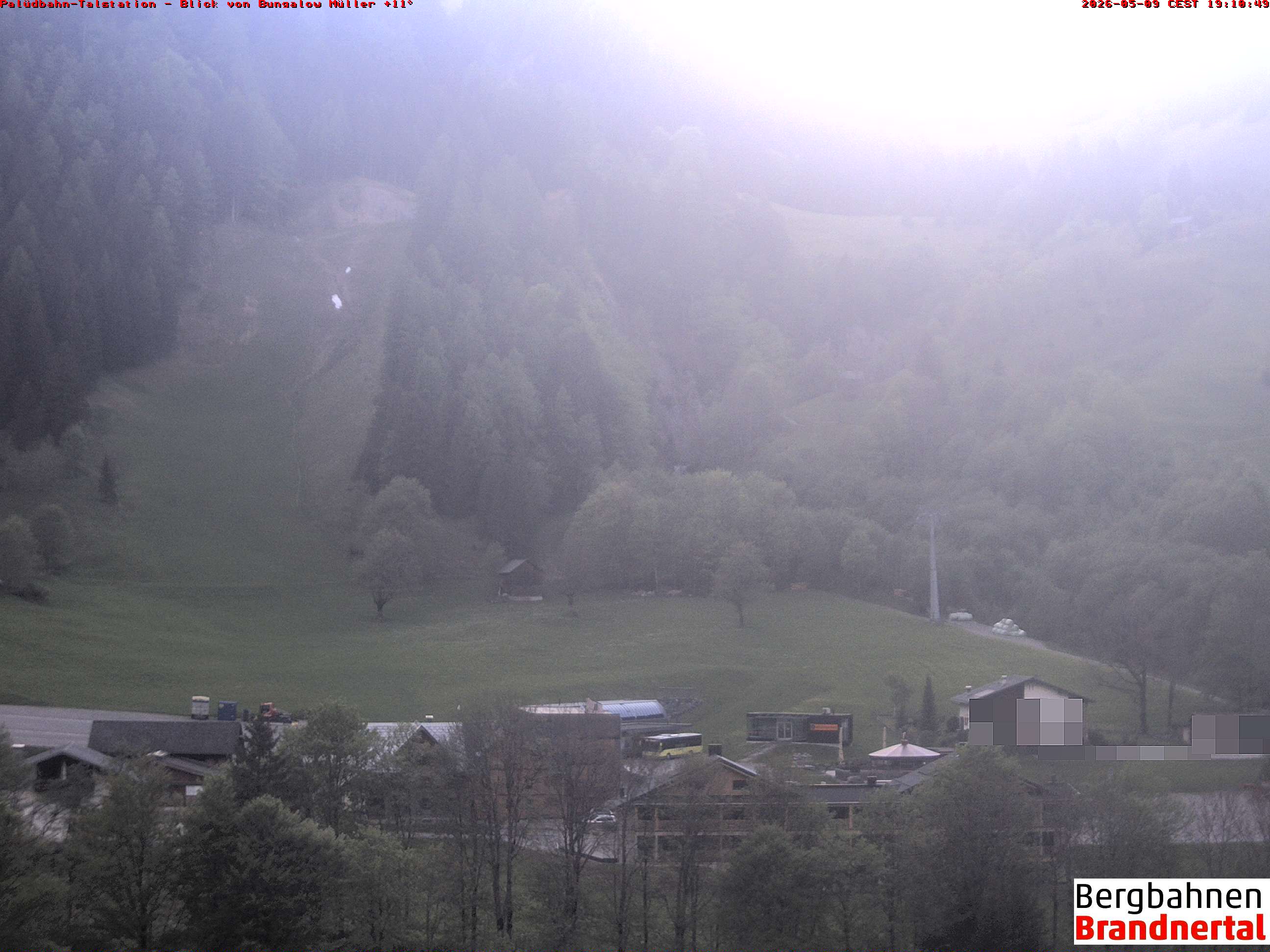 Blick auf Palüdbahn von Bungalow Müller