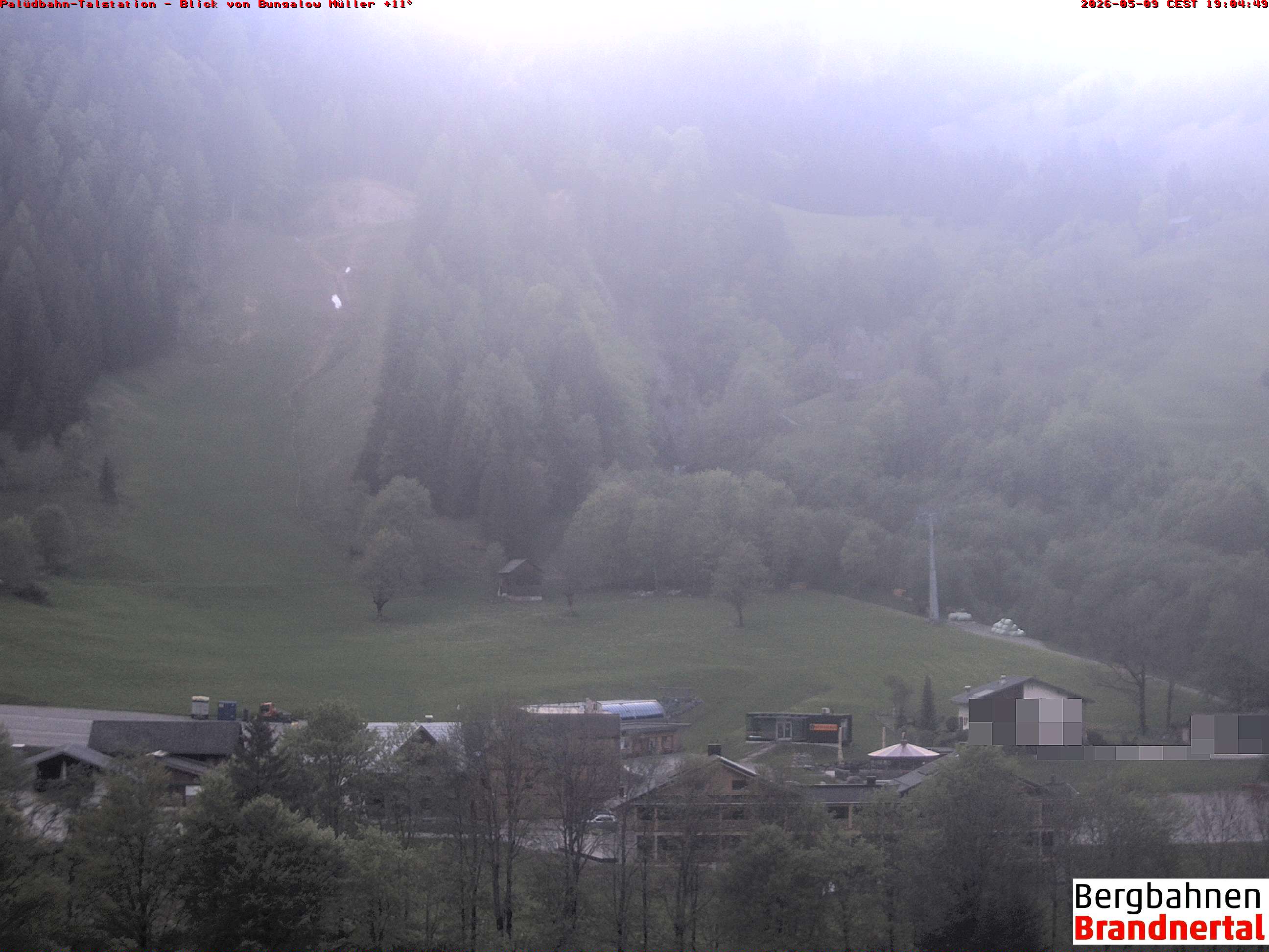 Blick auf Palüdbahn von Bungalow Müller