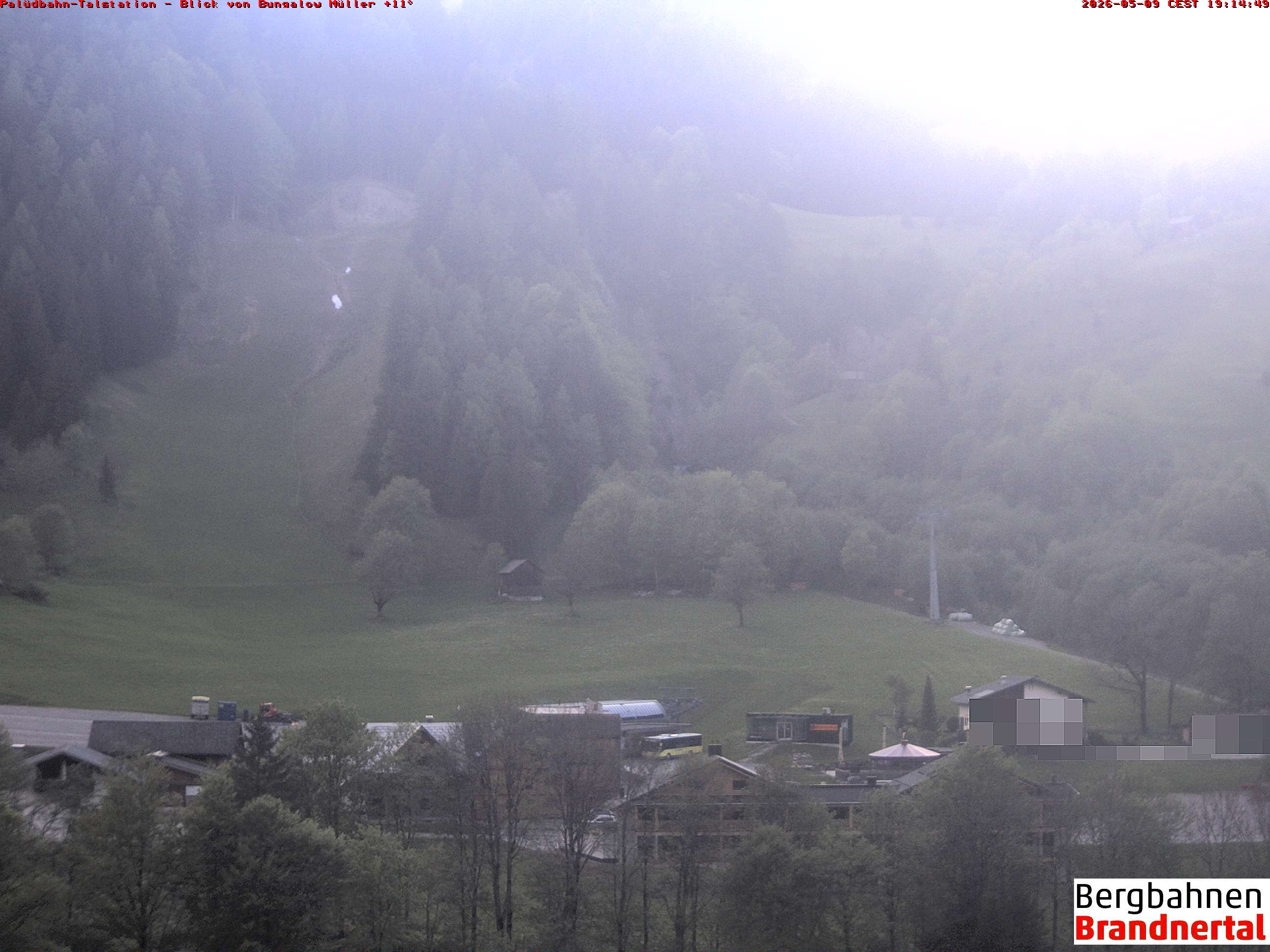 Blick auf Palüdbahn von Bungalow Müller