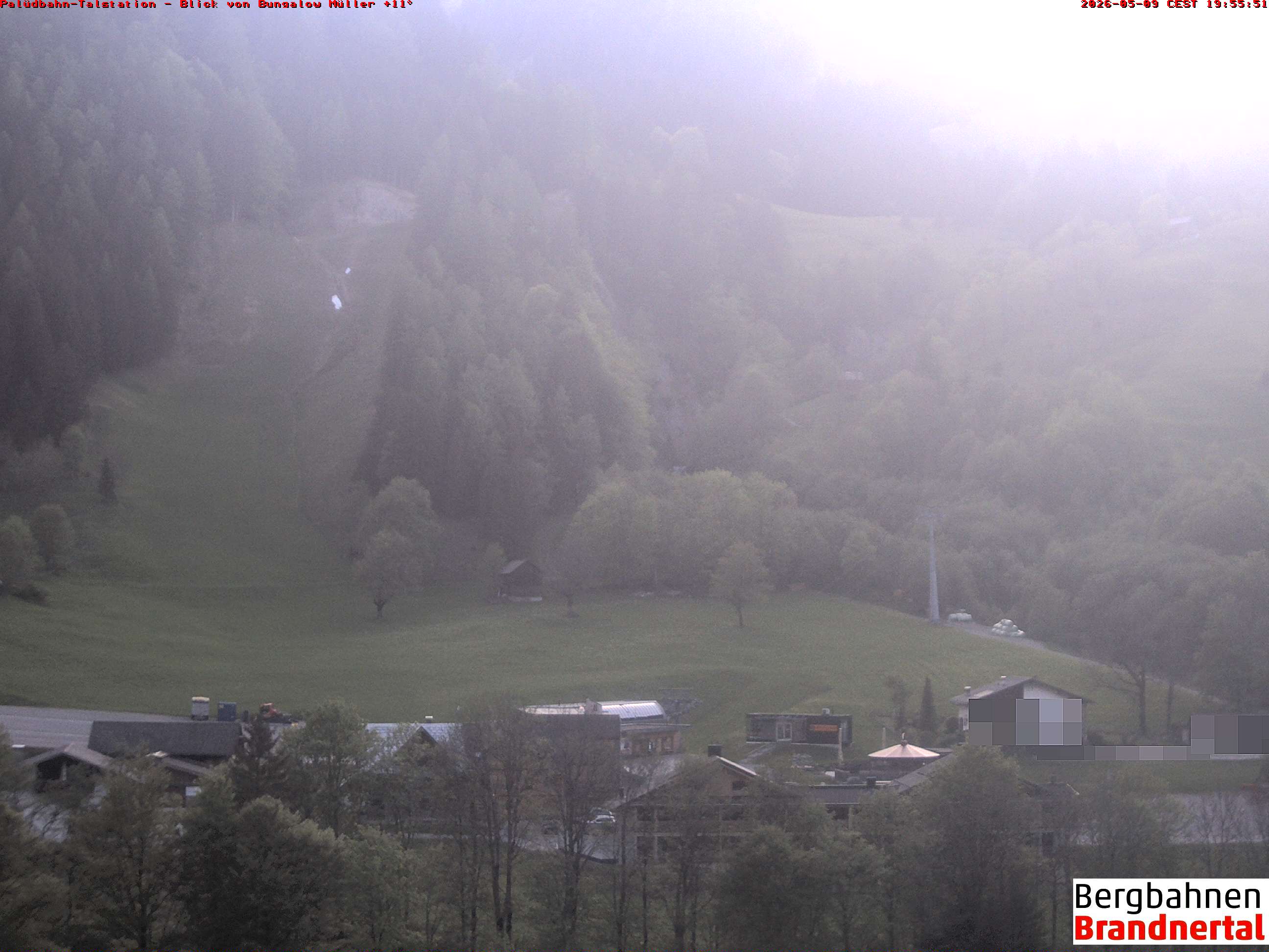 Blick auf Palüdbahn von Bungalow Müller