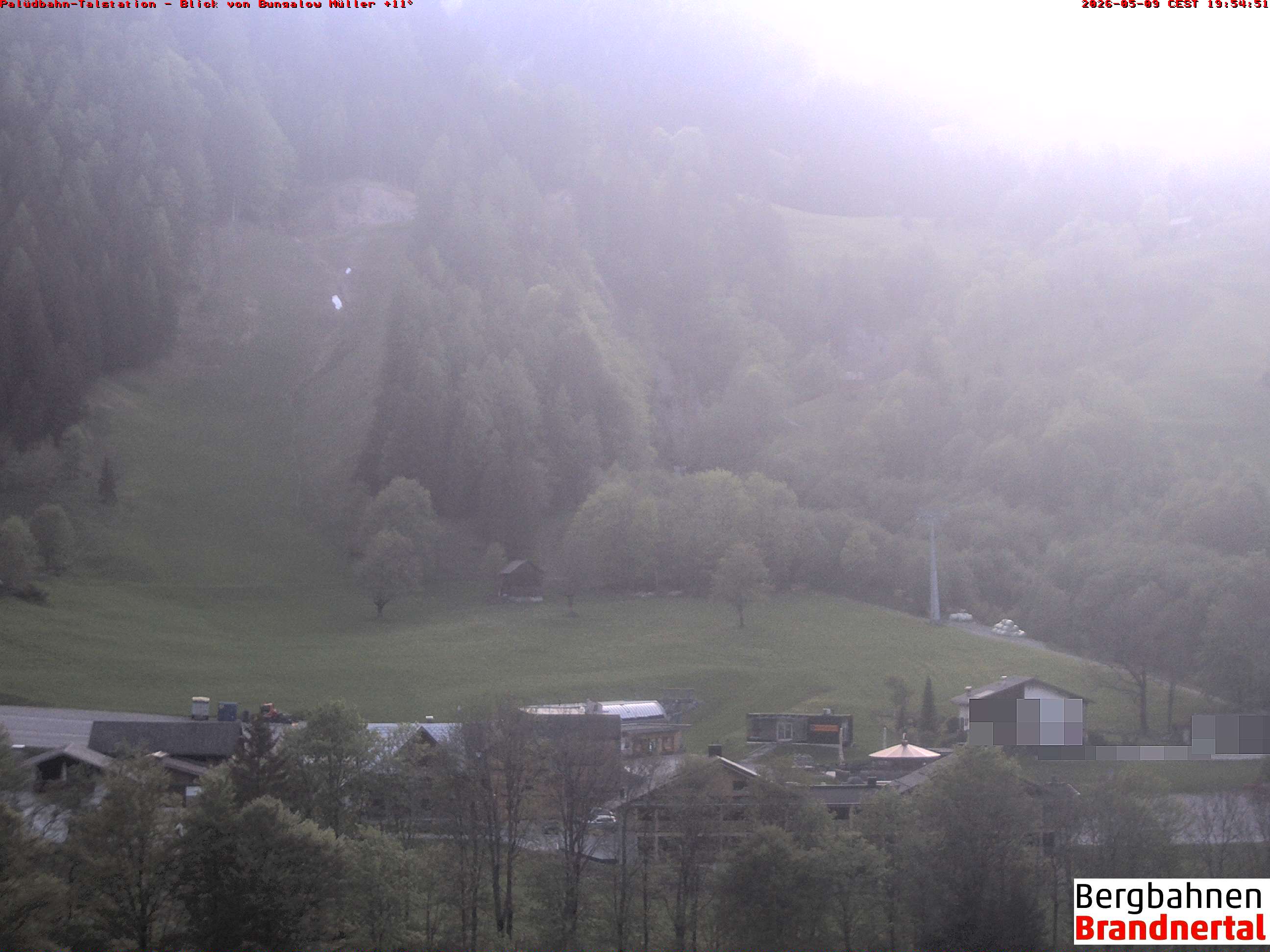 Blick auf Palüdbahn von Bungalow Müller