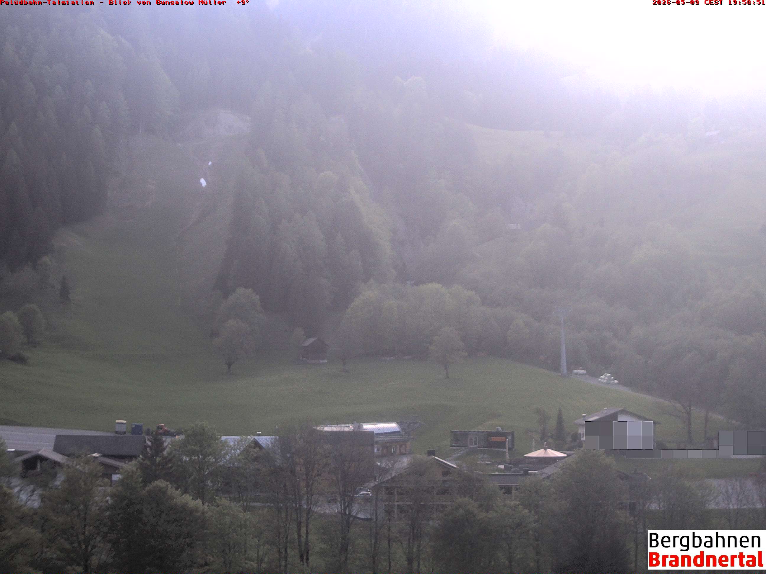 Blick auf Palüdbahn von Bungalow Müller