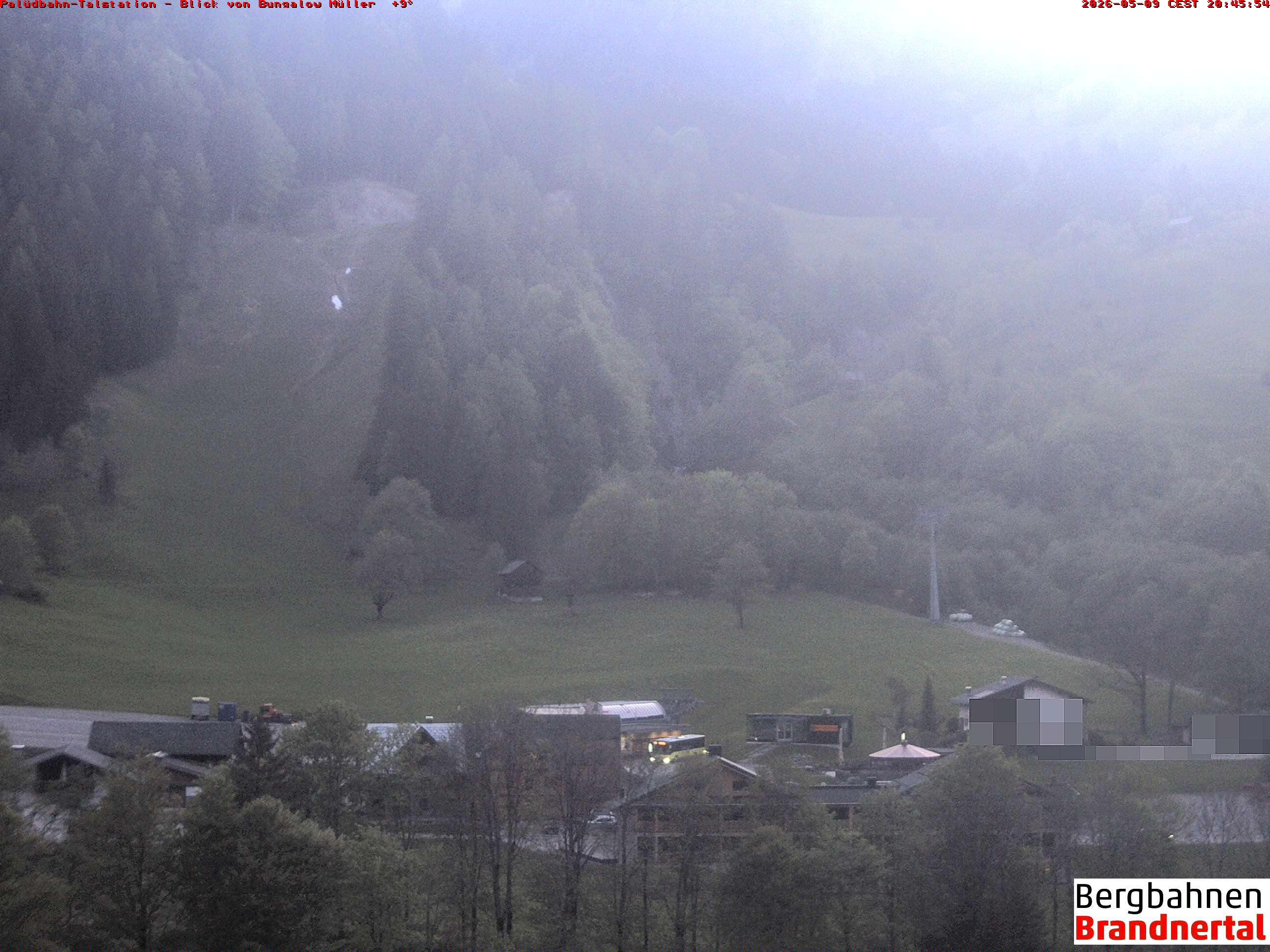 Blick auf Palüdbahn von Bungalow Müller
