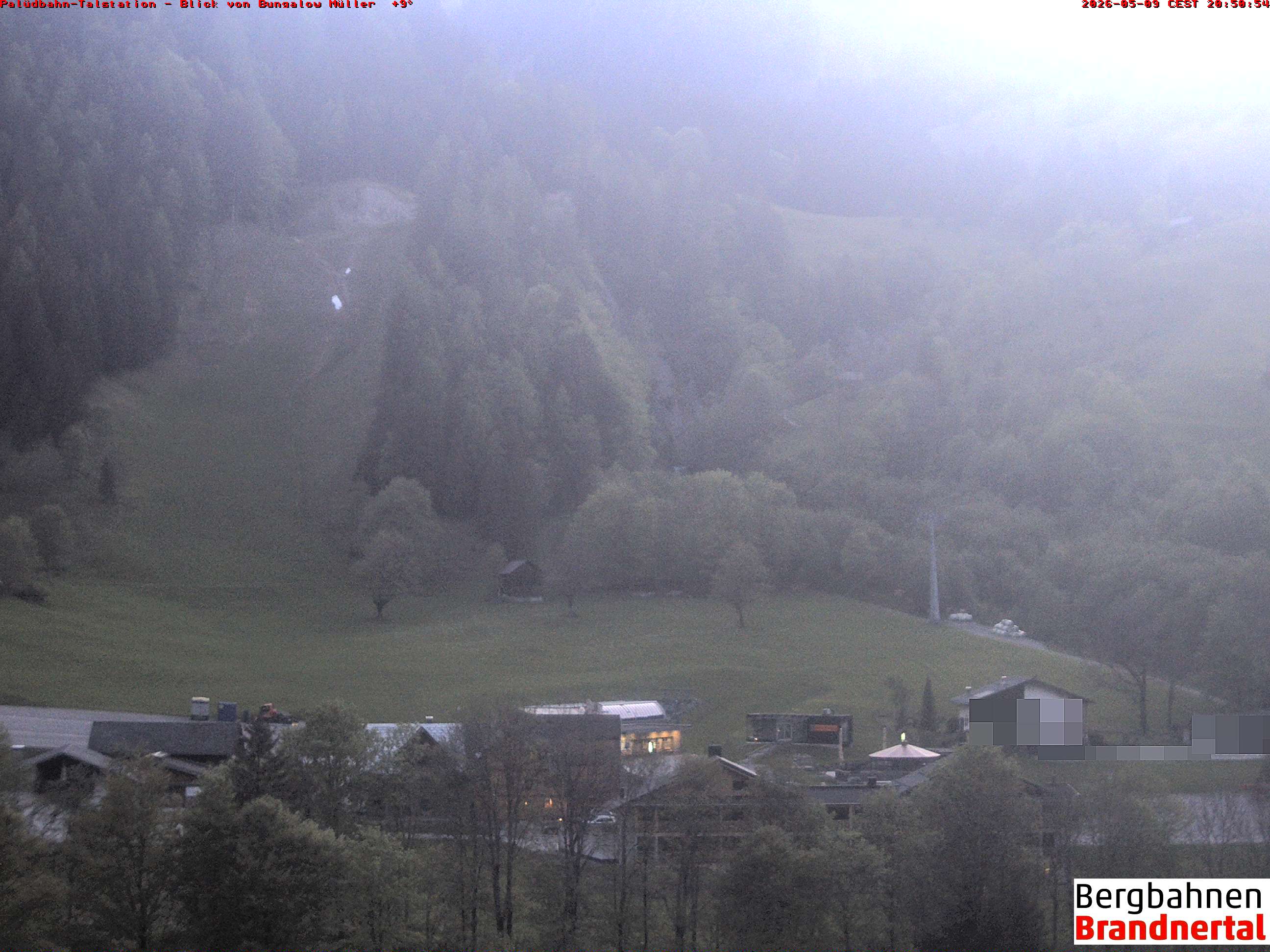 Blick auf Palüdbahn von Bungalow Müller