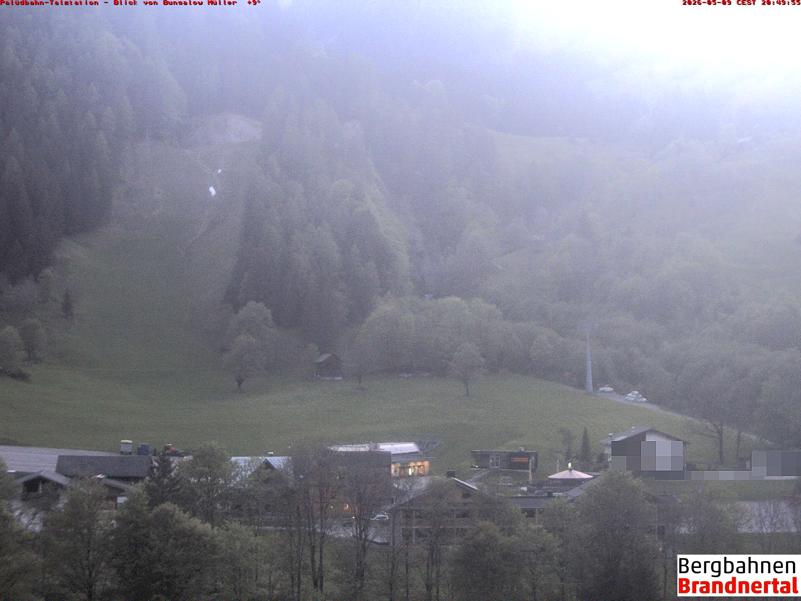 Blick auf Palüdbahn von Bungalow Müller