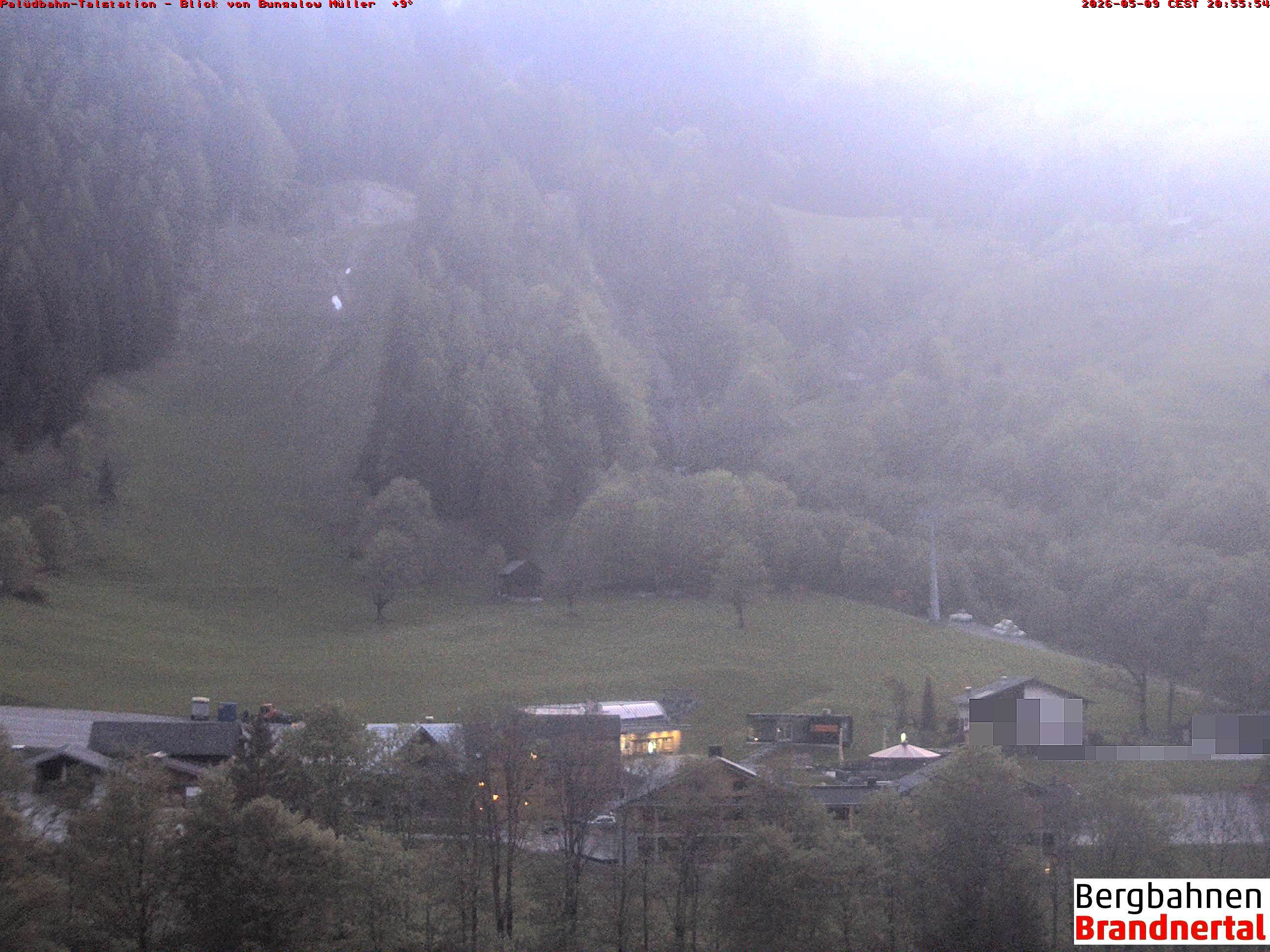Blick auf Palüdbahn von Bungalow Müller
