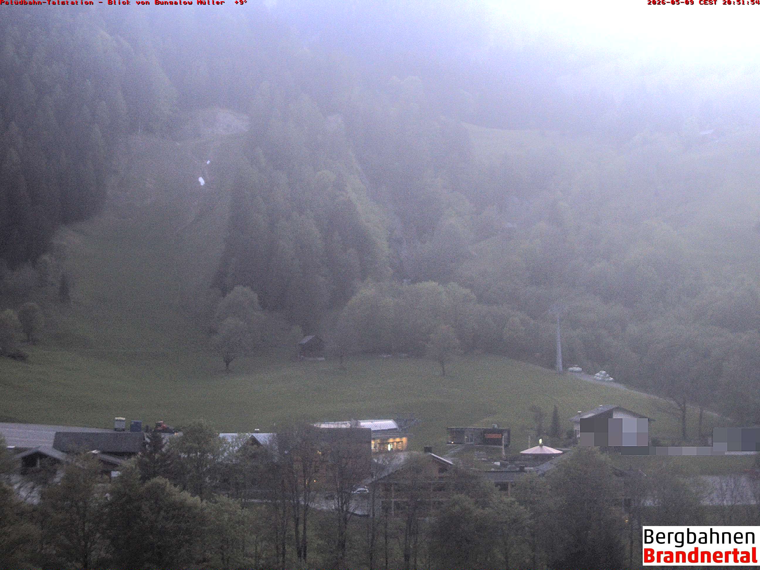 Blick auf Palüdbahn von Bungalow Müller