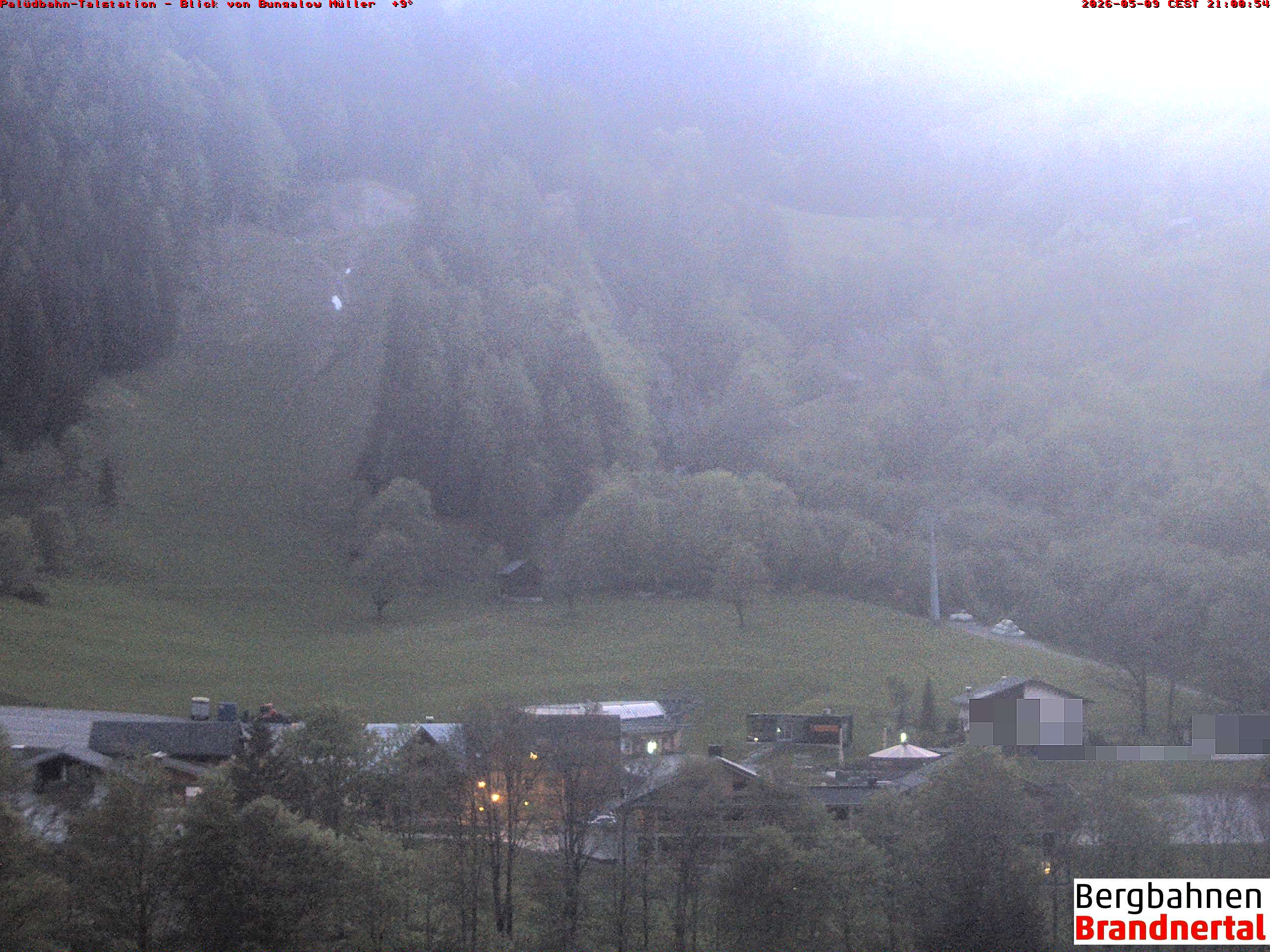 Blick auf Palüdbahn von Bungalow Müller