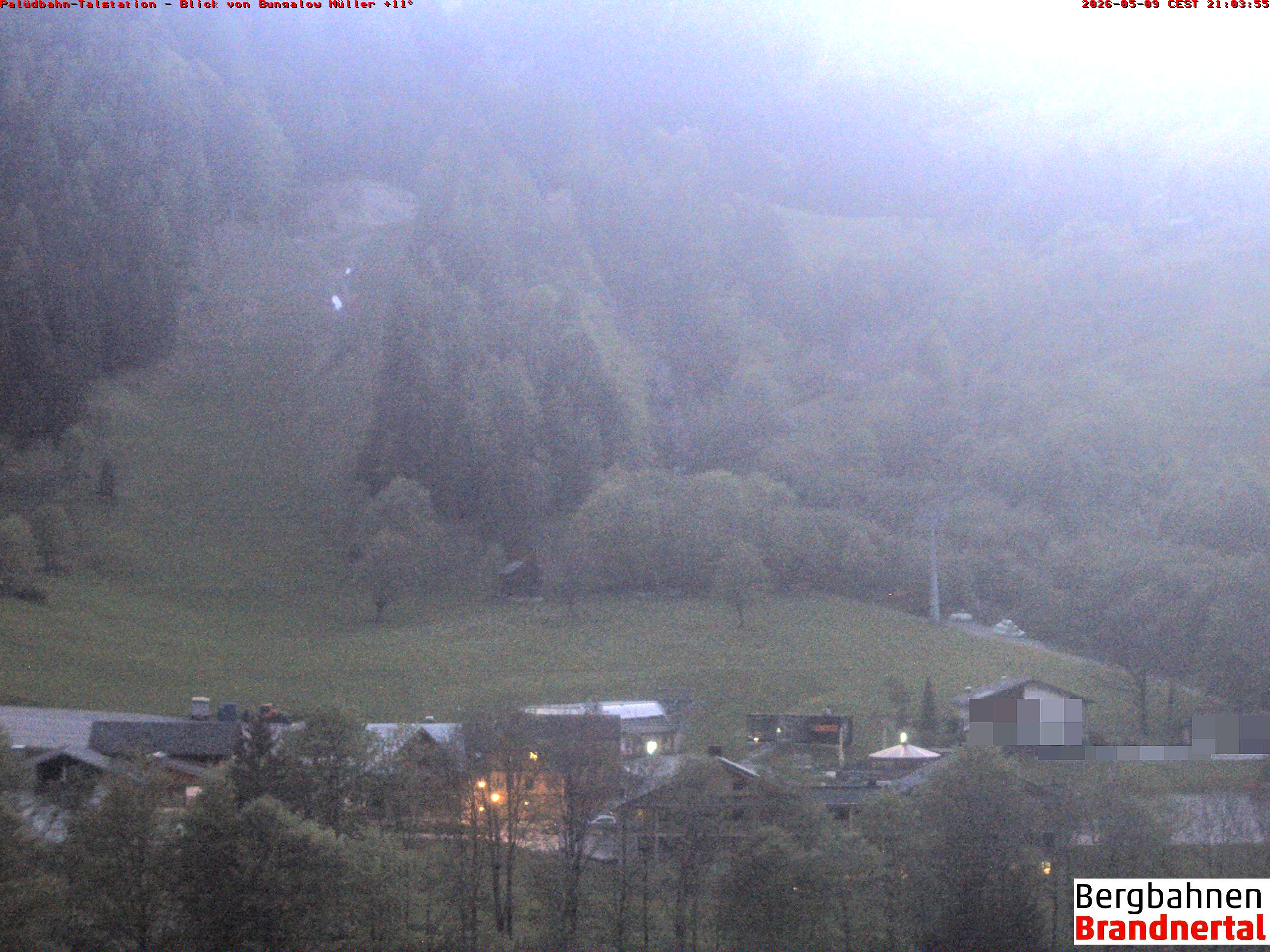 Blick auf Palüdbahn von Bungalow Müller