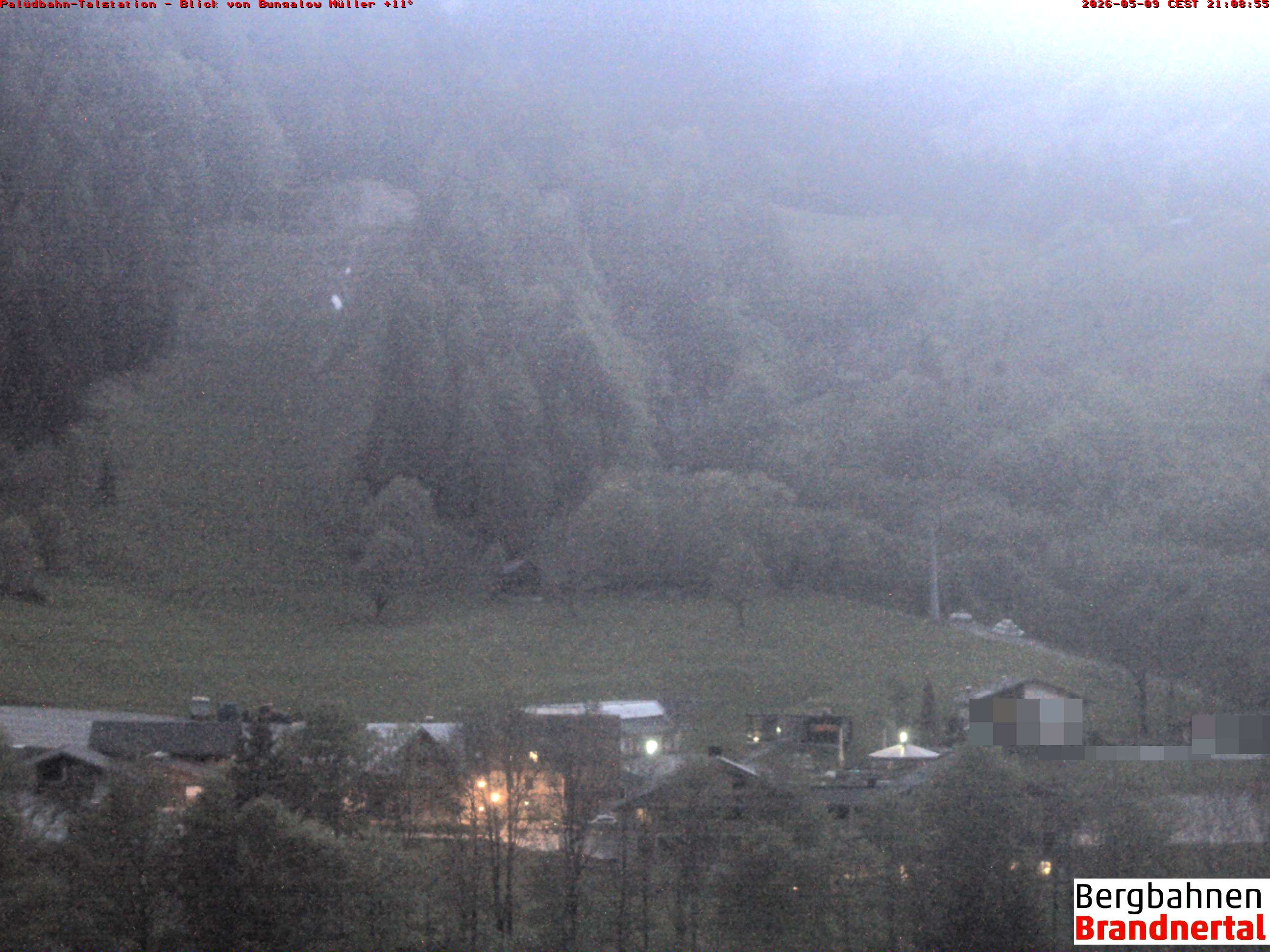 Blick auf Palüdbahn von Bungalow Müller