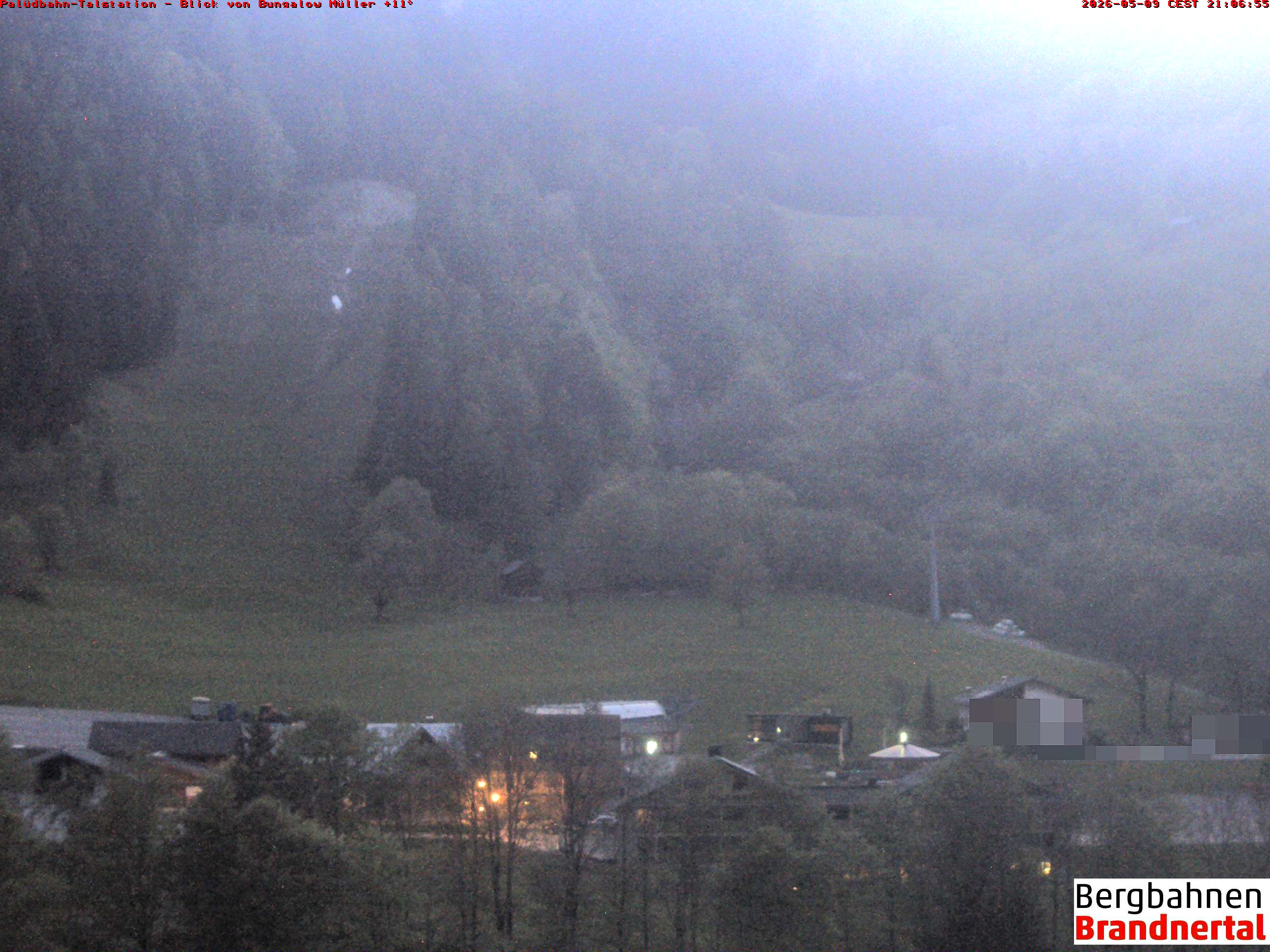 Blick auf Palüdbahn von Bungalow Müller