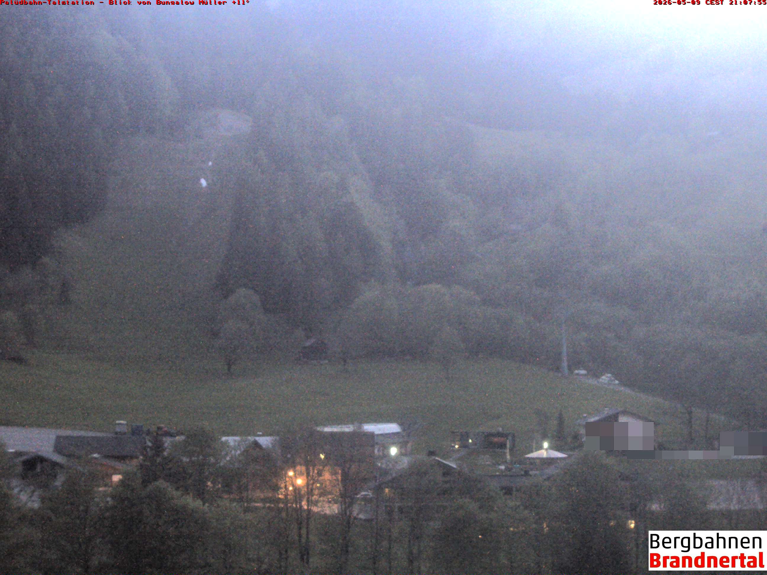 Blick auf Palüdbahn von Bungalow Müller