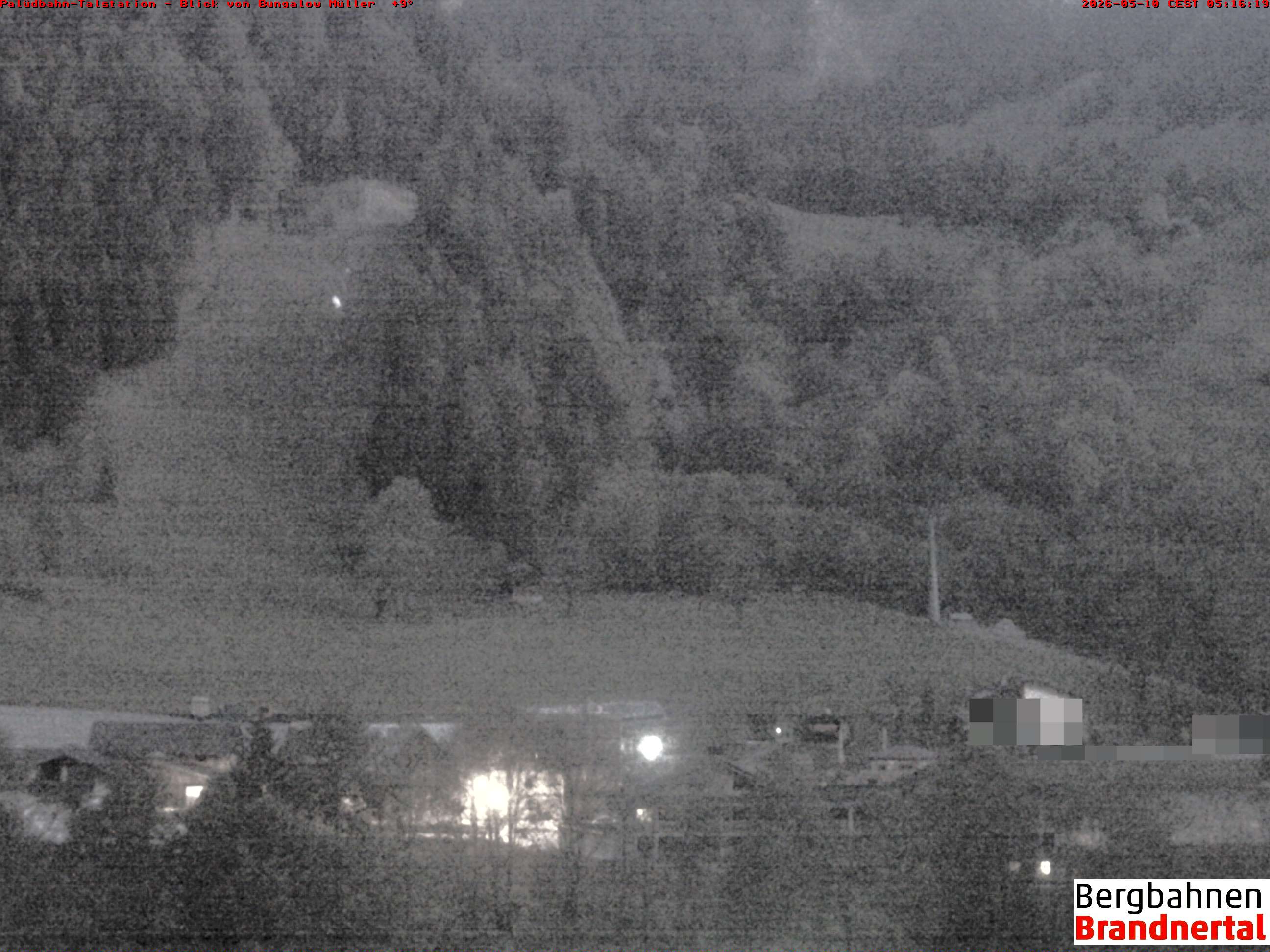 Blick auf Palüdbahn von Bungalow Müller