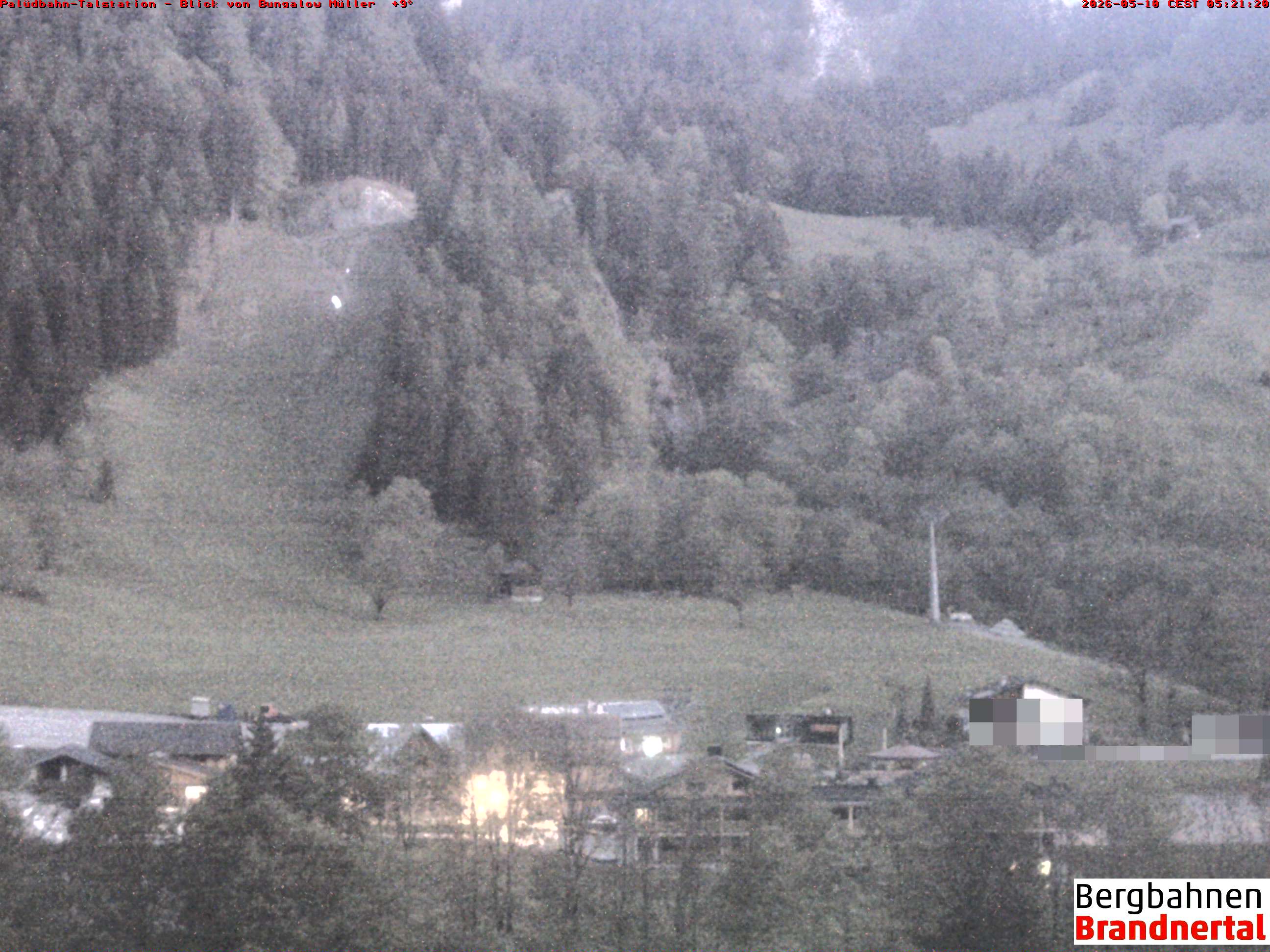 Blick auf Palüdbahn von Bungalow Müller