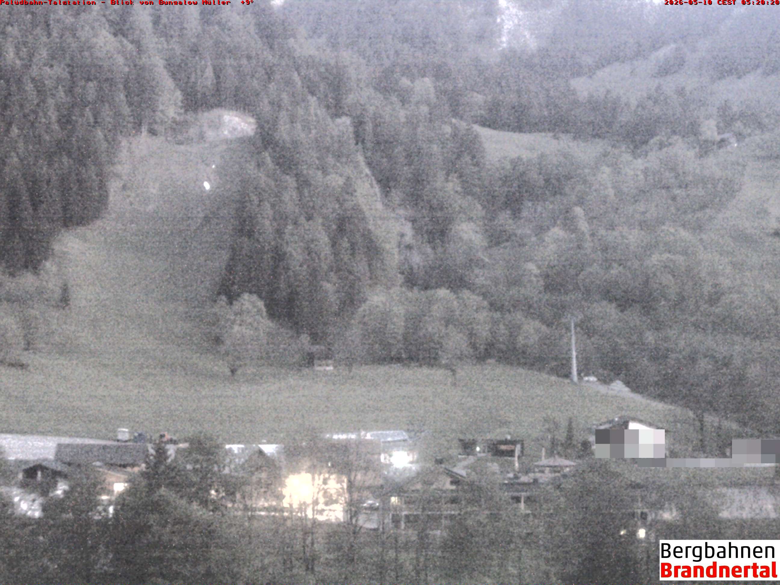Blick auf Palüdbahn von Bungalow Müller