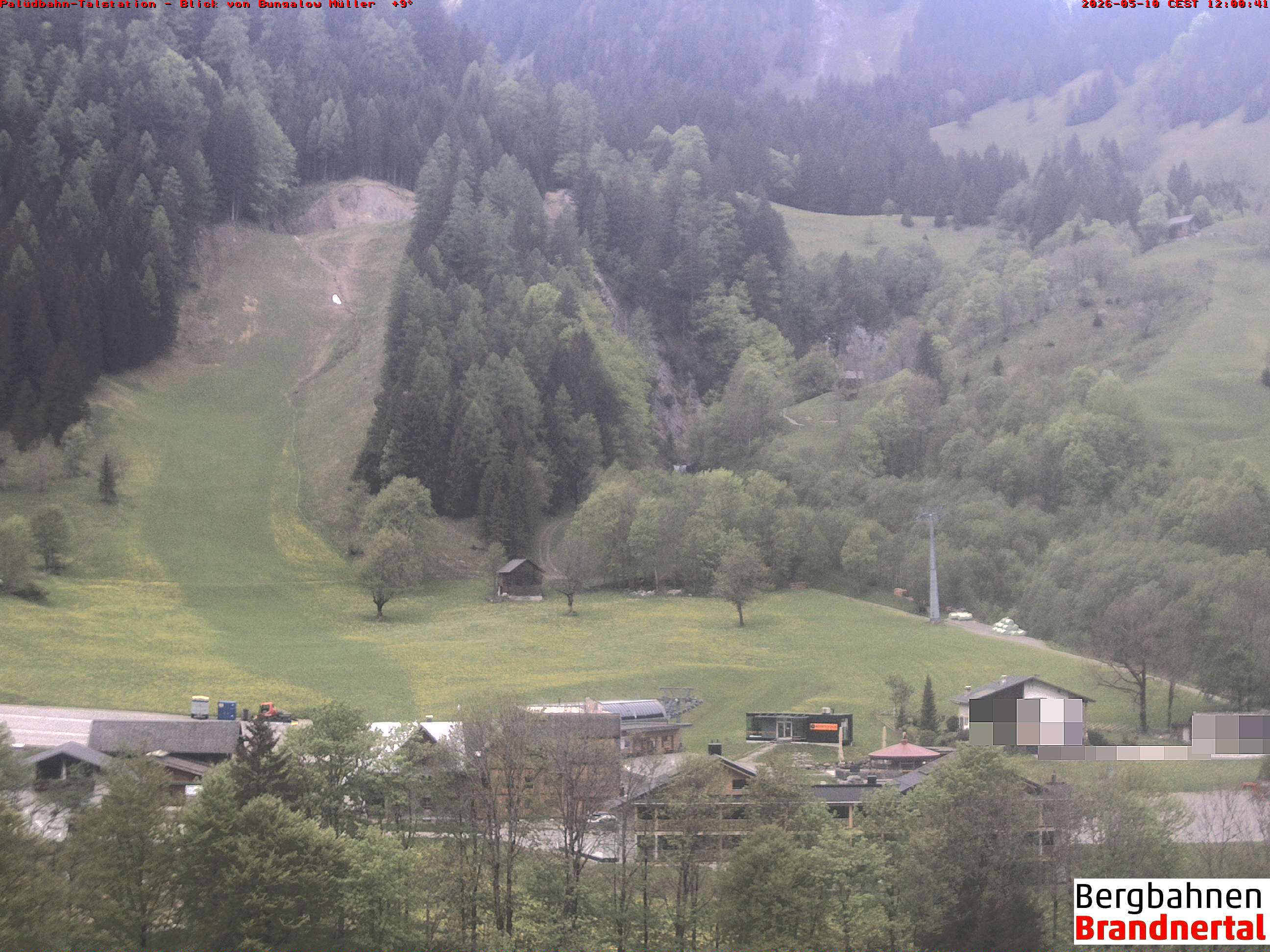 Blick auf Palüdbahn von Bungalow Müller