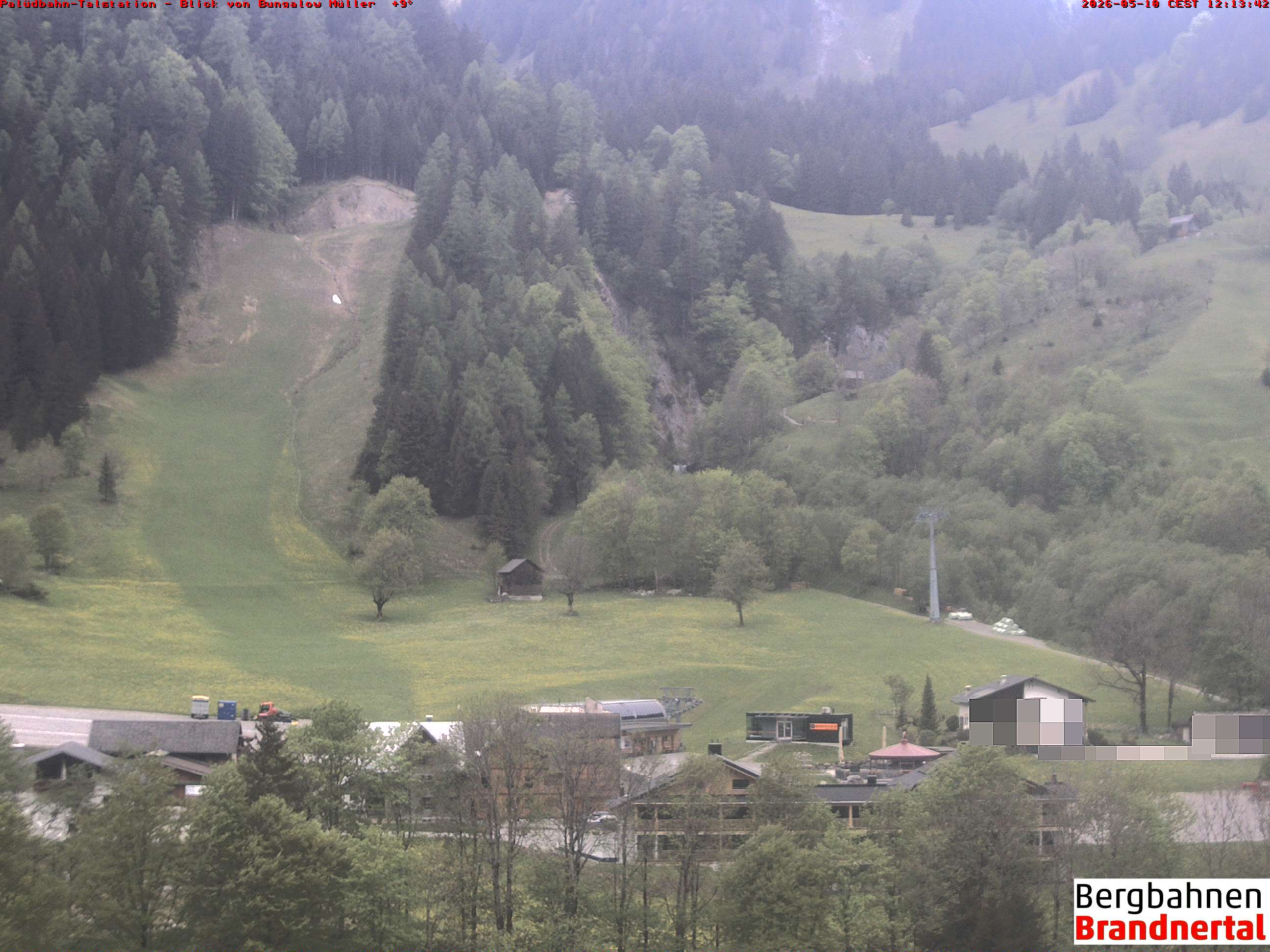 Blick auf Palüdbahn von Bungalow Müller