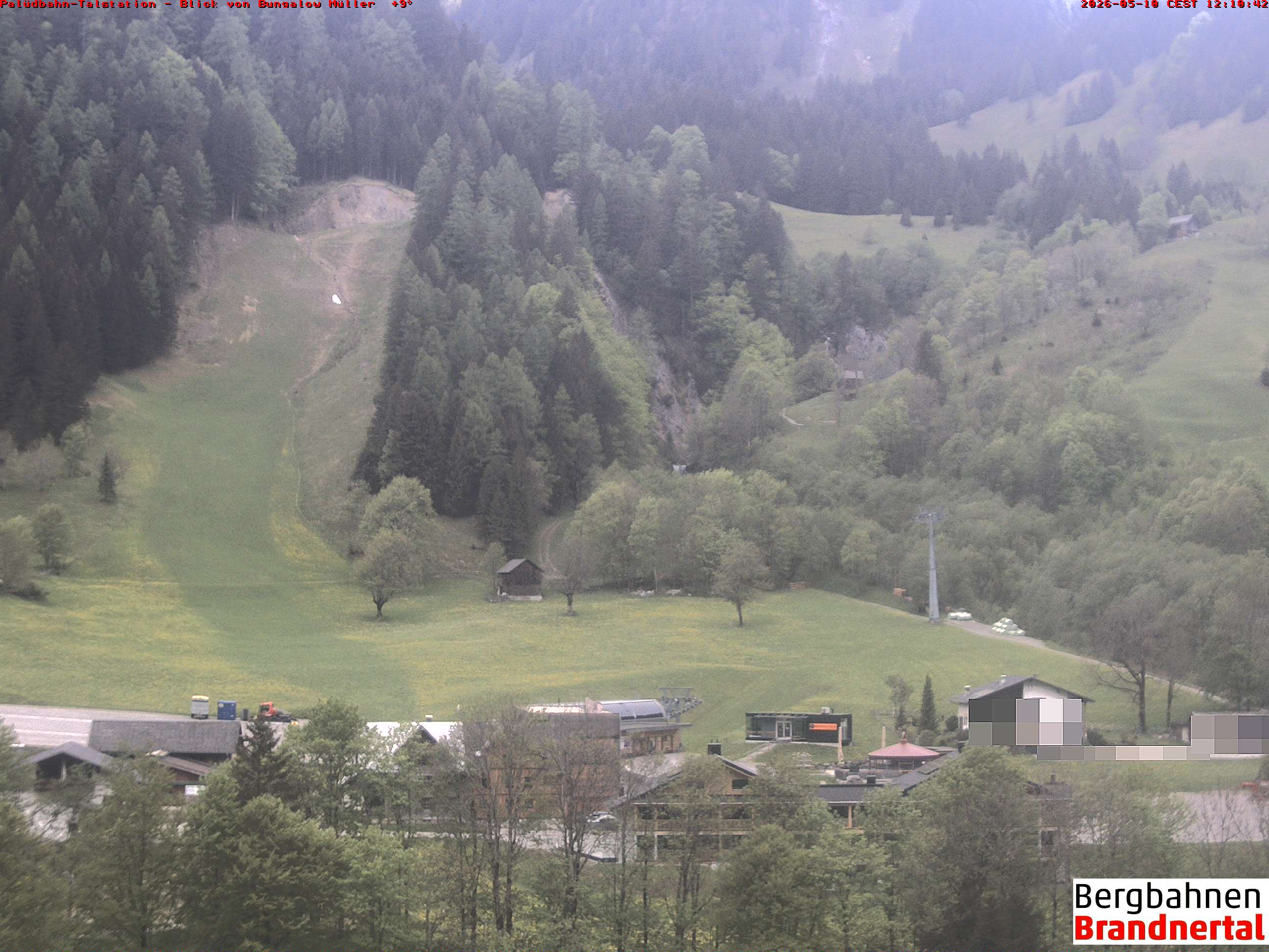 Blick auf Palüdbahn von Bungalow Müller