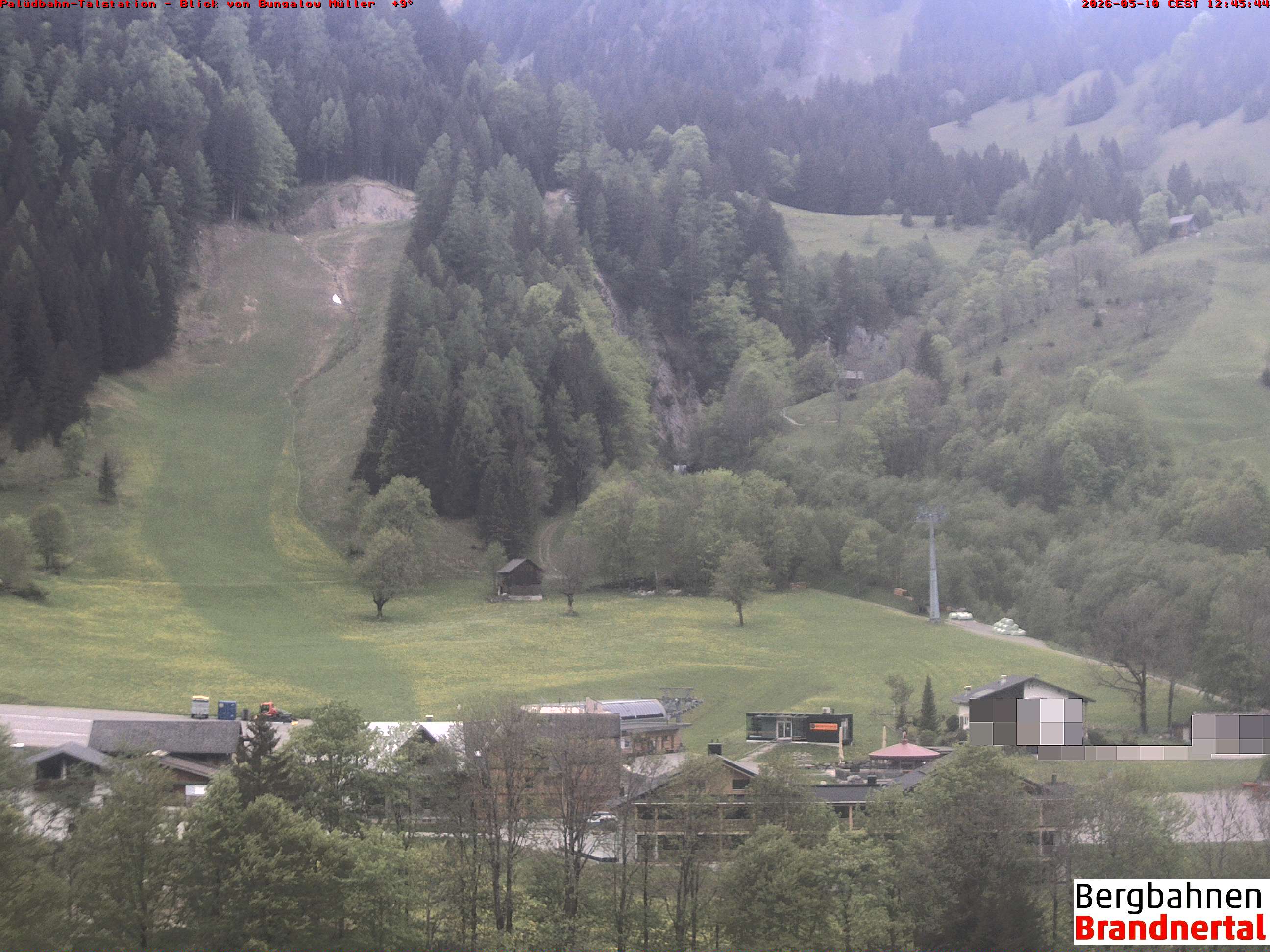 Blick auf Palüdbahn von Bungalow Müller