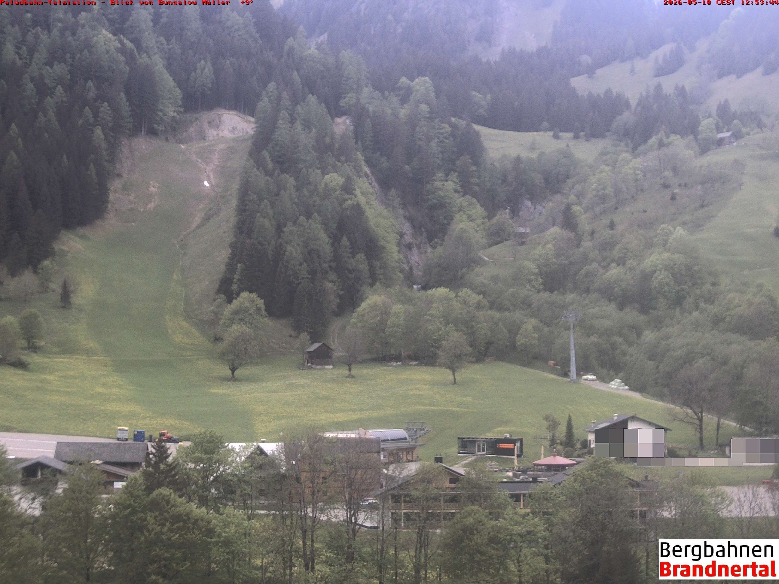 Blick auf Palüdbahn von Bungalow Müller