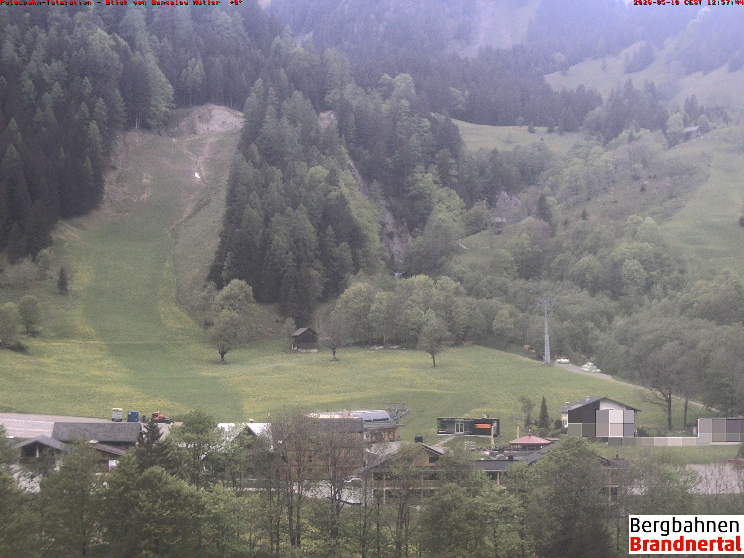 Blick auf Palüdbahn von Bungalow Müller