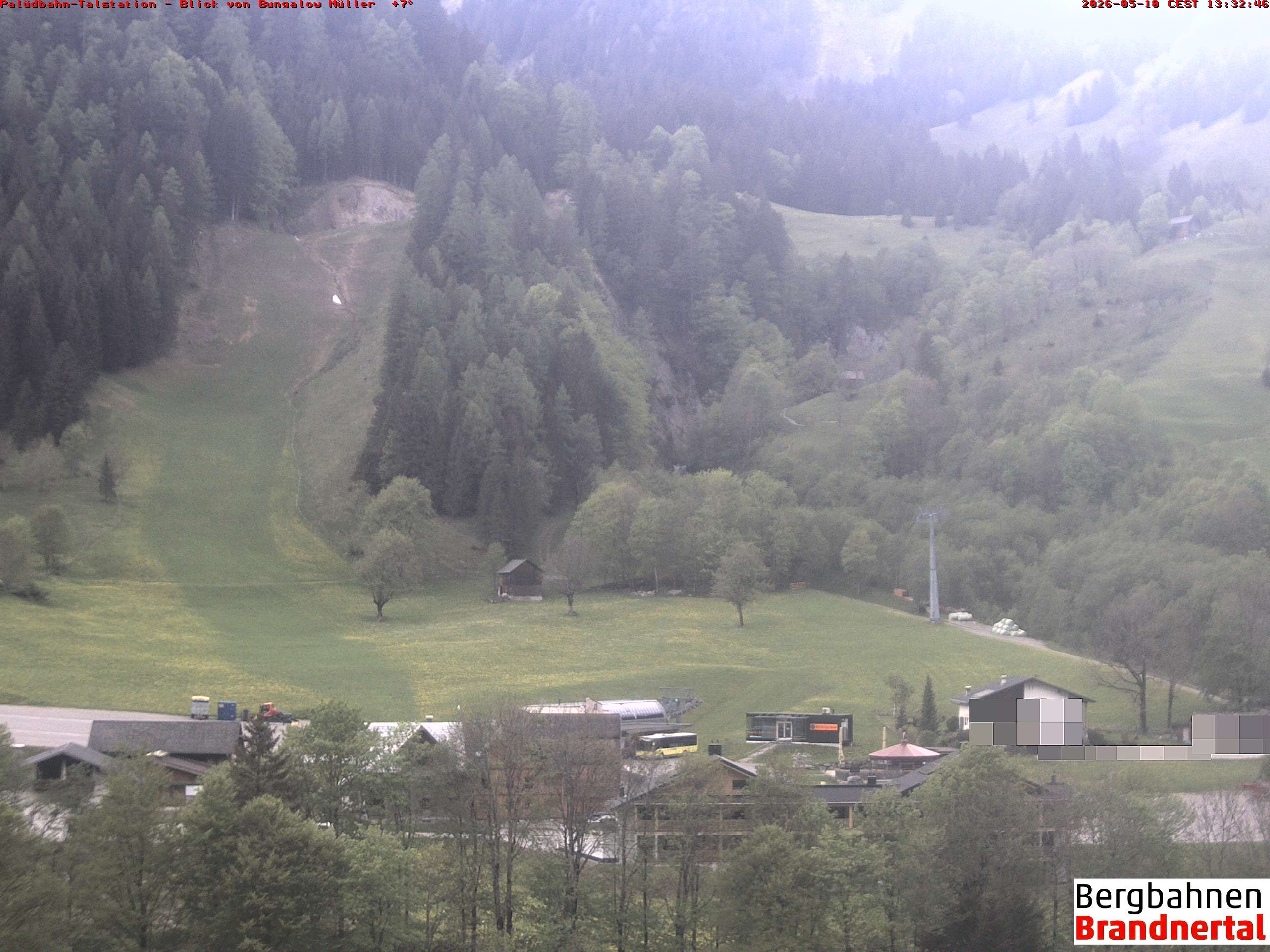 Blick auf Palüdbahn von Bungalow Müller