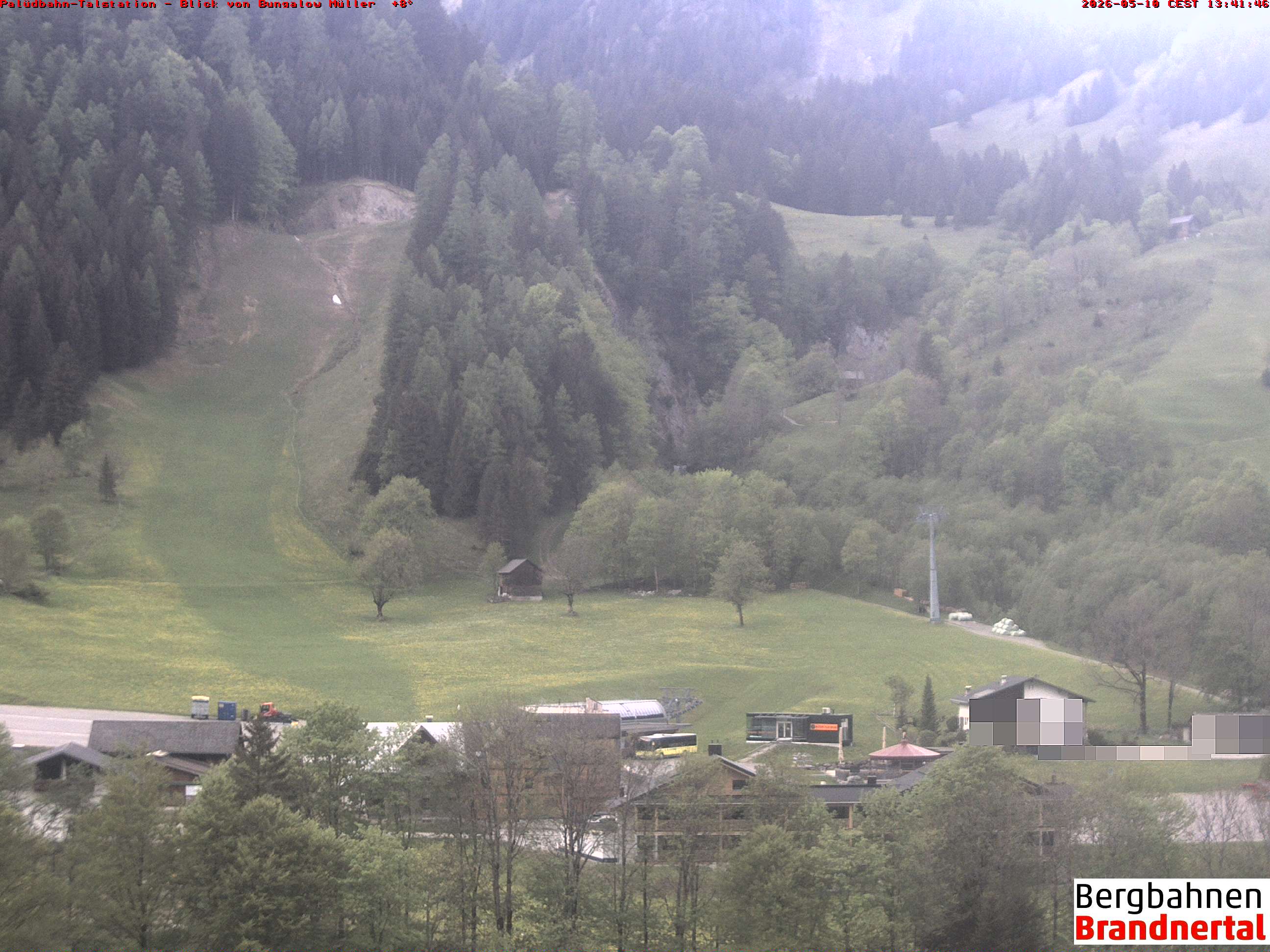Blick auf Palüdbahn von Bungalow Müller