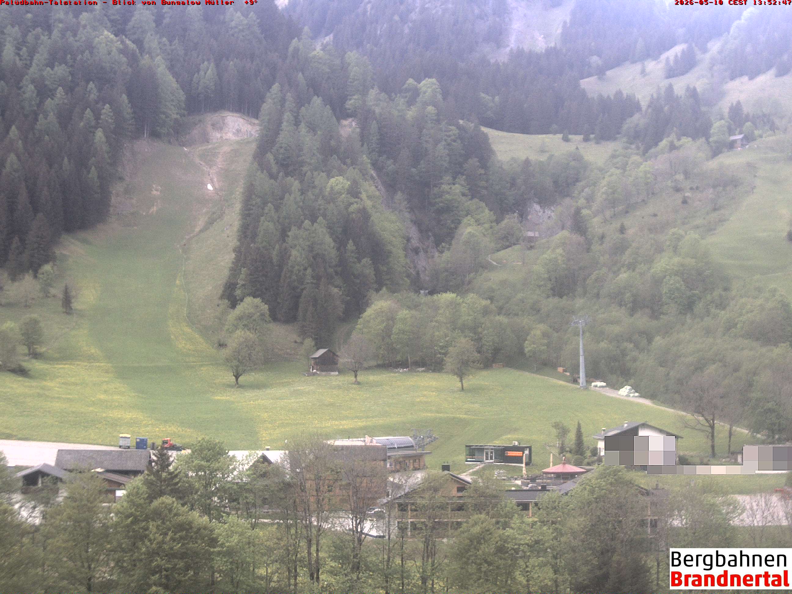 Blick auf Palüdbahn von Bungalow Müller