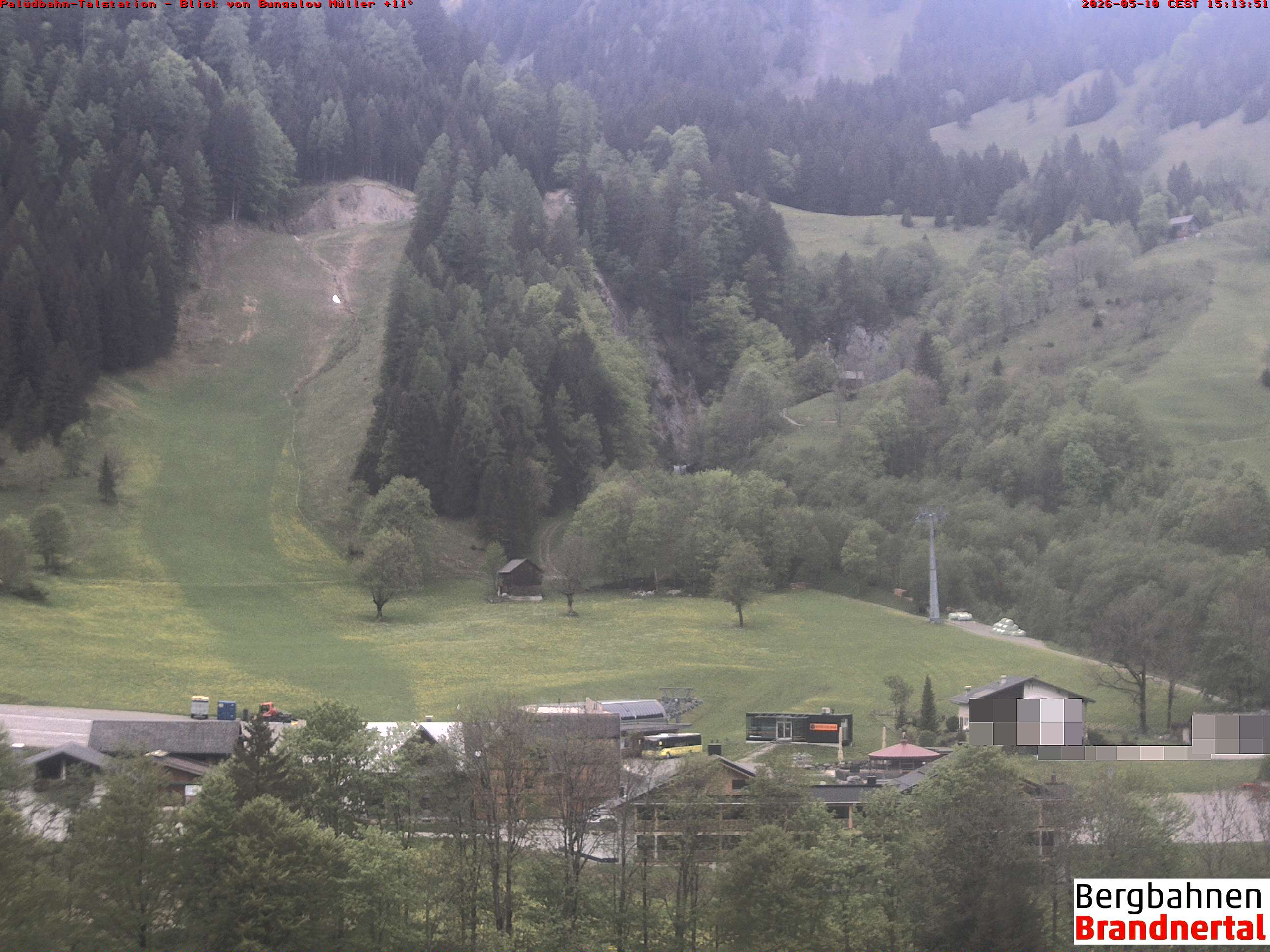 Blick auf Palüdbahn von Bungalow Müller