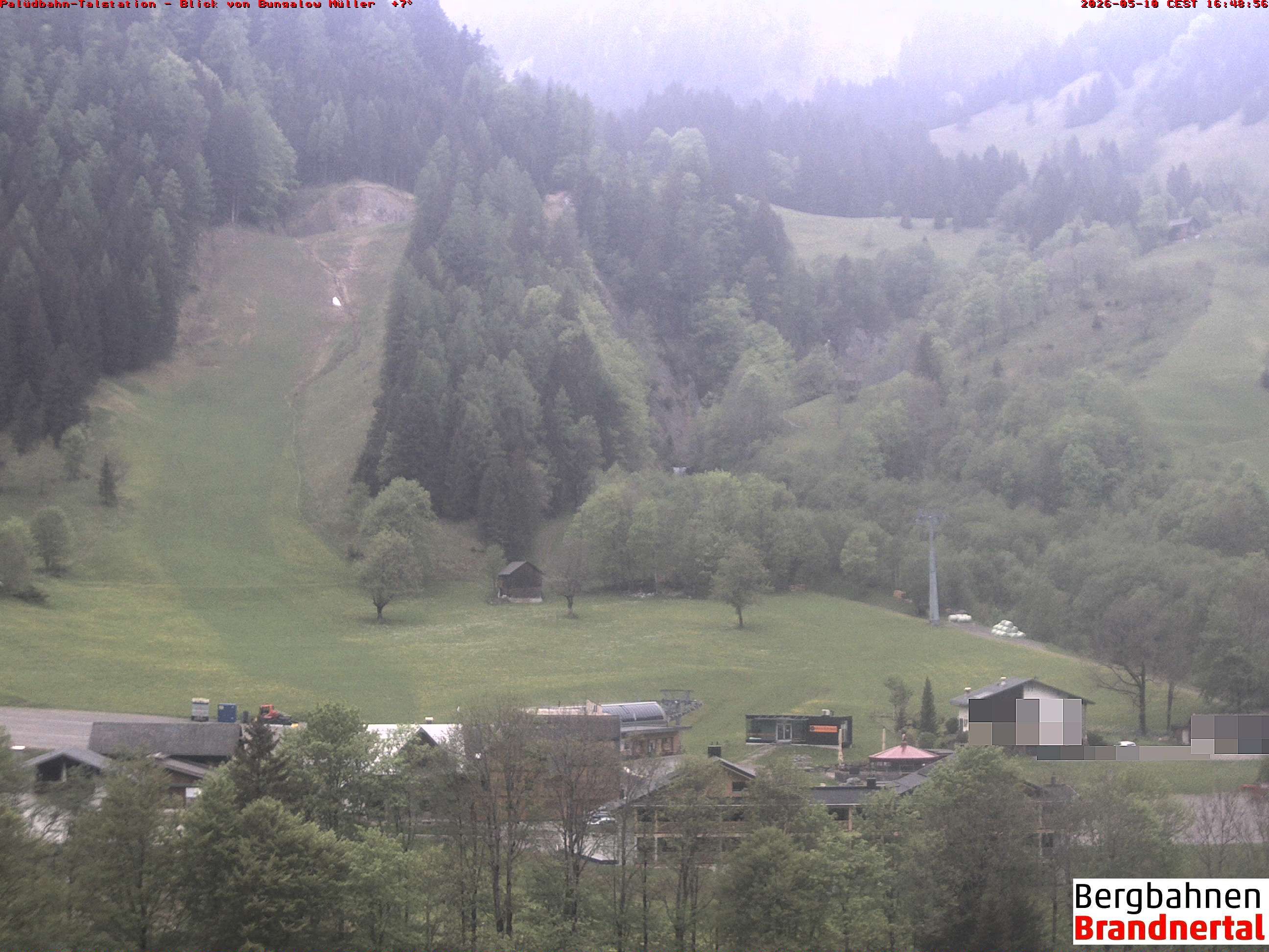 Blick auf Palüdbahn von Bungalow Müller