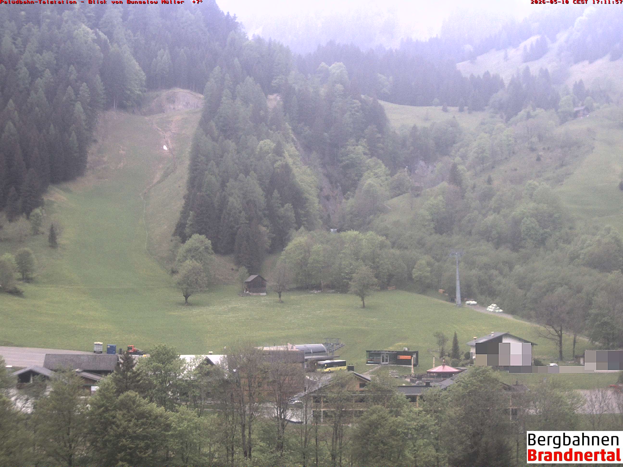 Blick auf Palüdbahn von Bungalow Müller