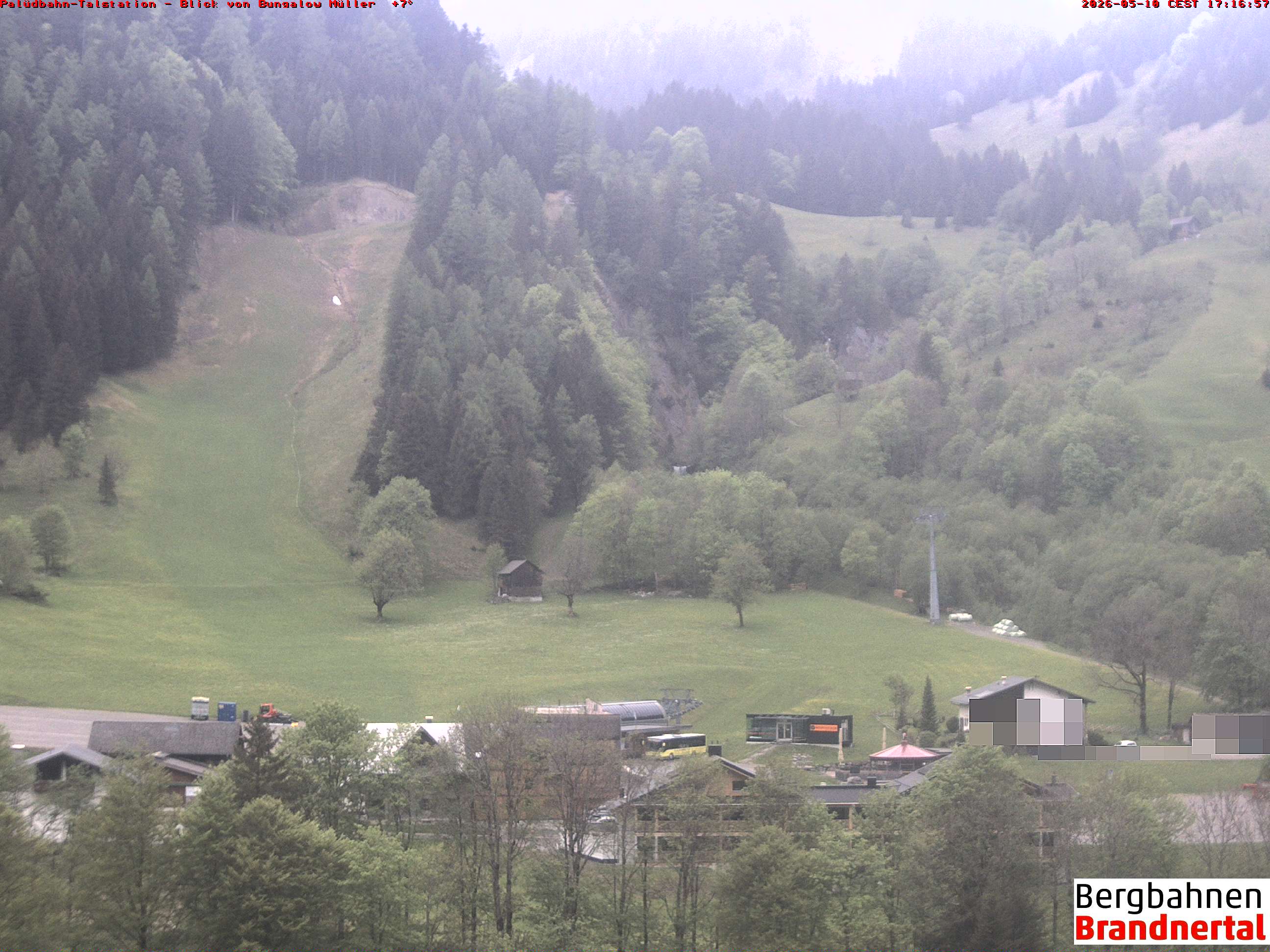 Blick auf Palüdbahn von Bungalow Müller