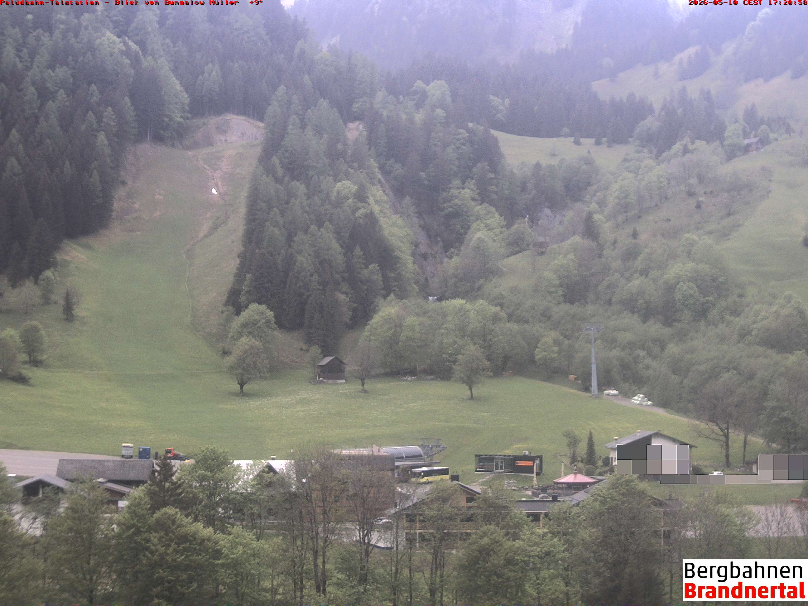 Blick auf Palüdbahn von Bungalow Müller