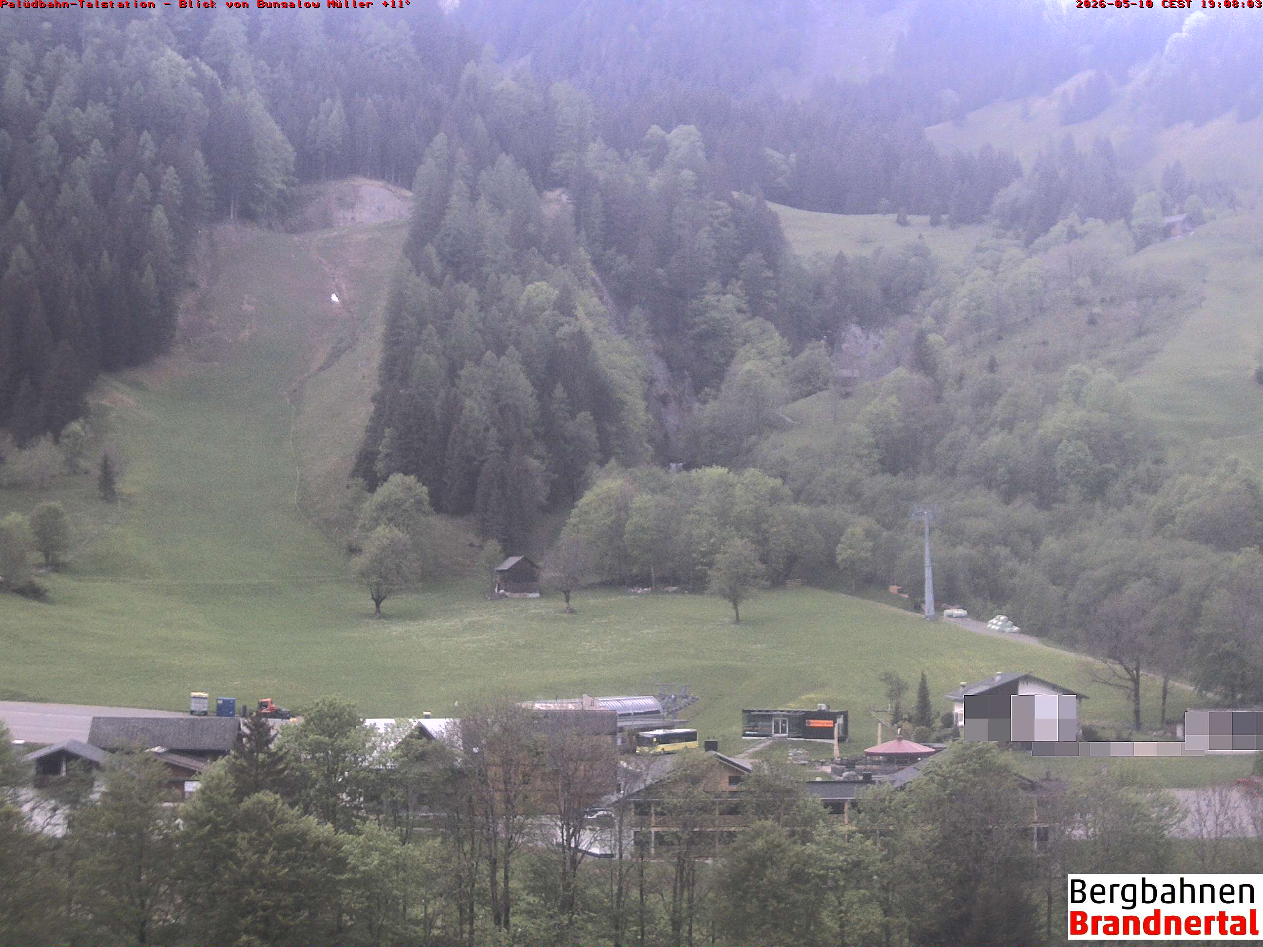 Blick auf Palüdbahn von Bungalow Müller