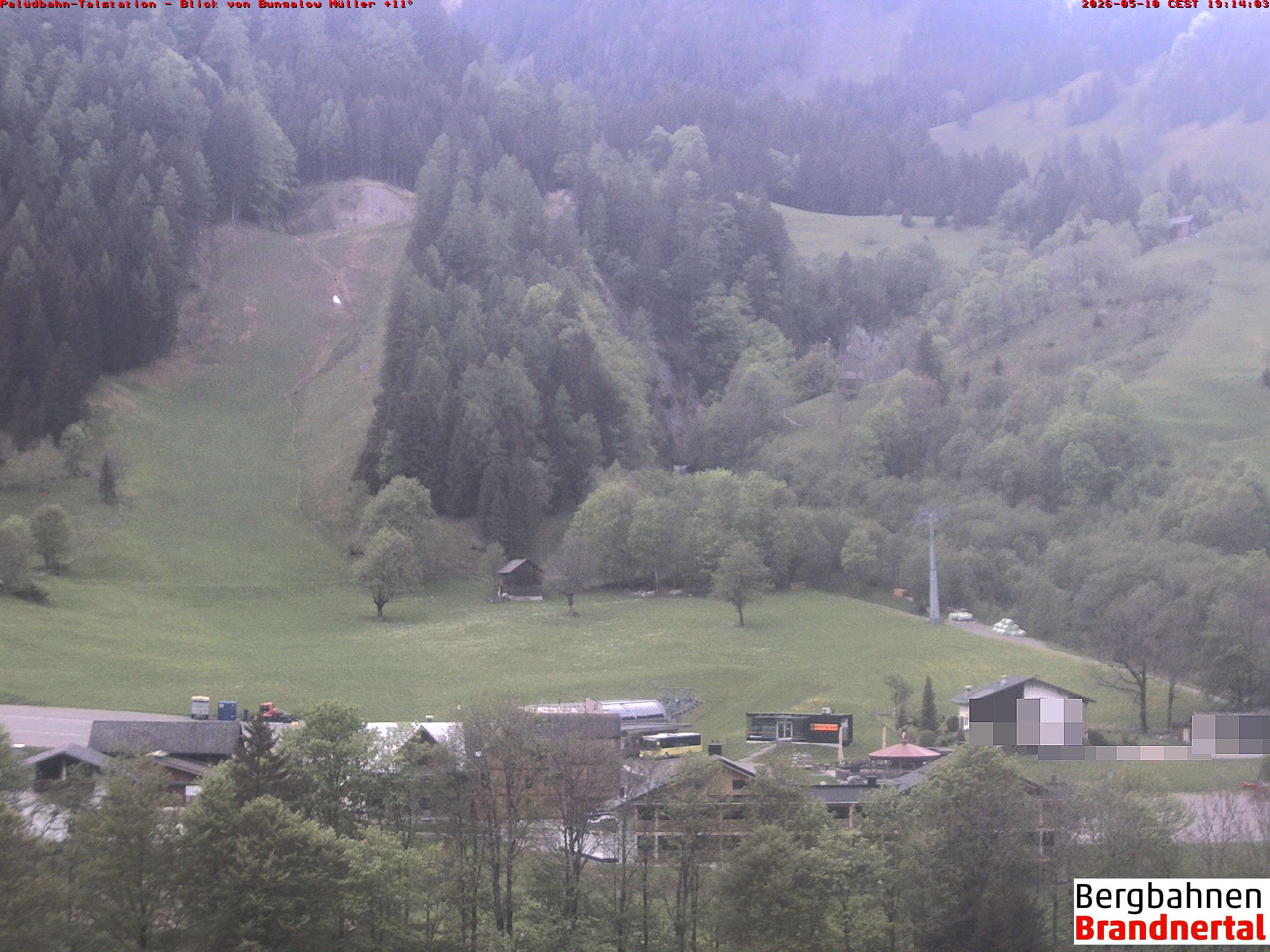 Blick auf Palüdbahn von Bungalow Müller
