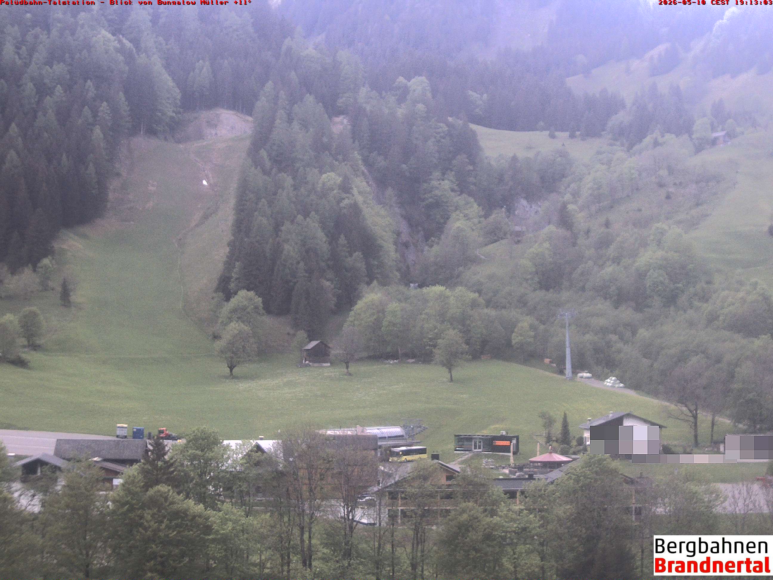 Blick auf Palüdbahn von Bungalow Müller
